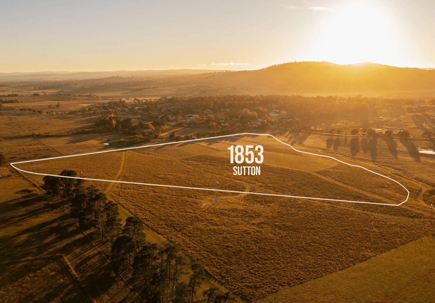 1853 Sutton Estate - Sutton Aerial