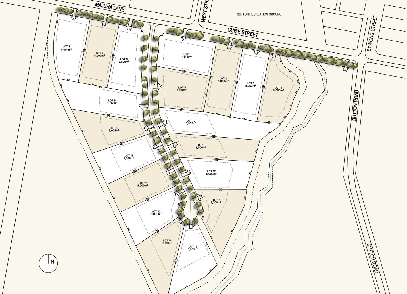 1853 Sutton Estate - Sutton Masterplan