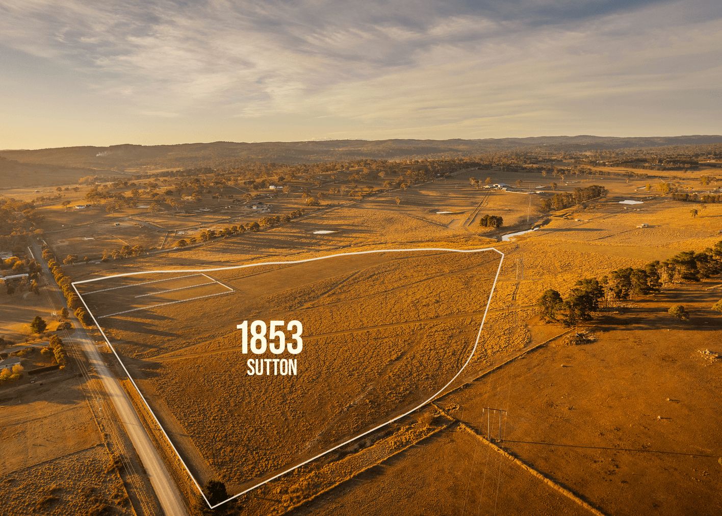 1853 Sutton Estate - Sutton Aerial