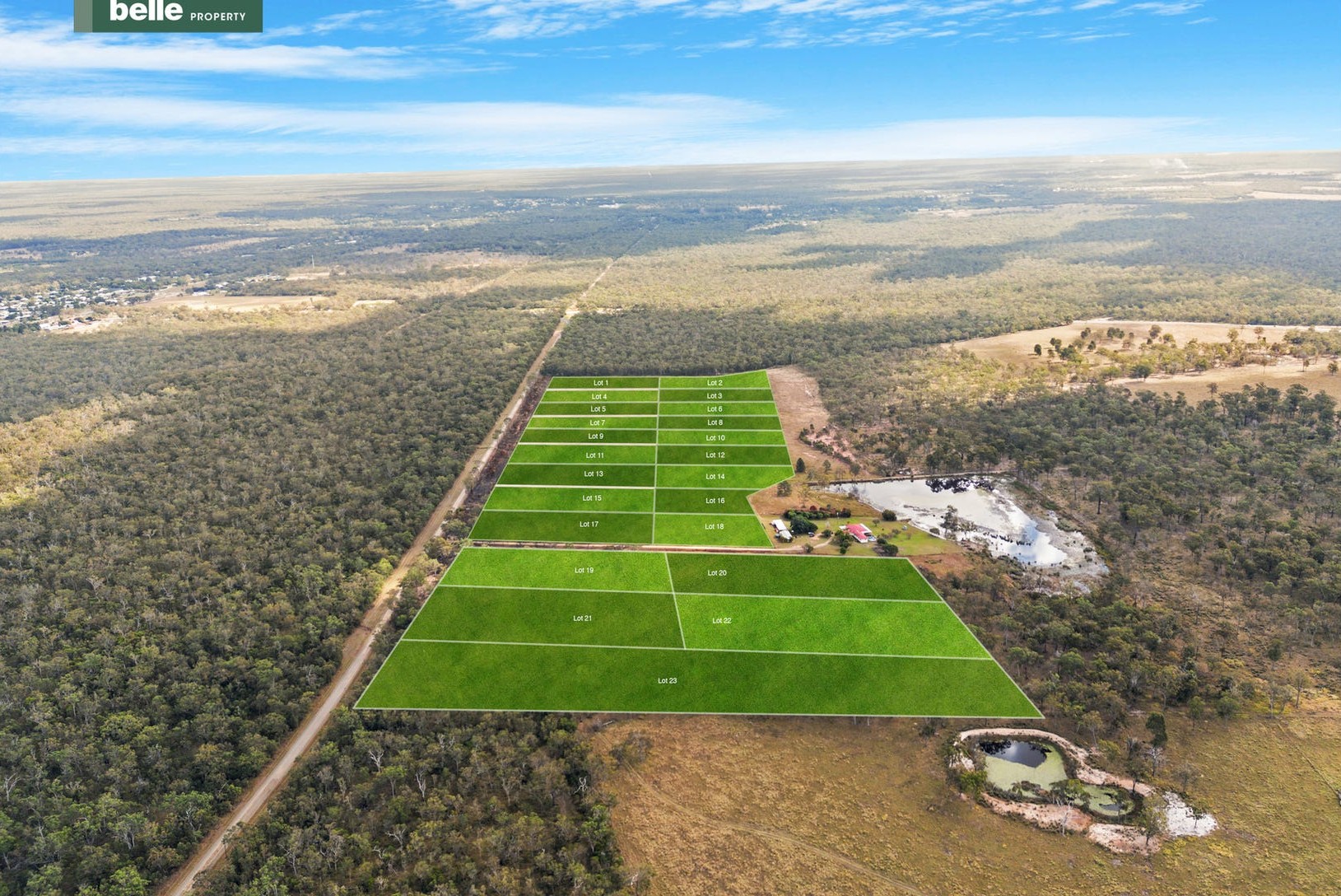 Conderosa Estate - Burgowan Aerial