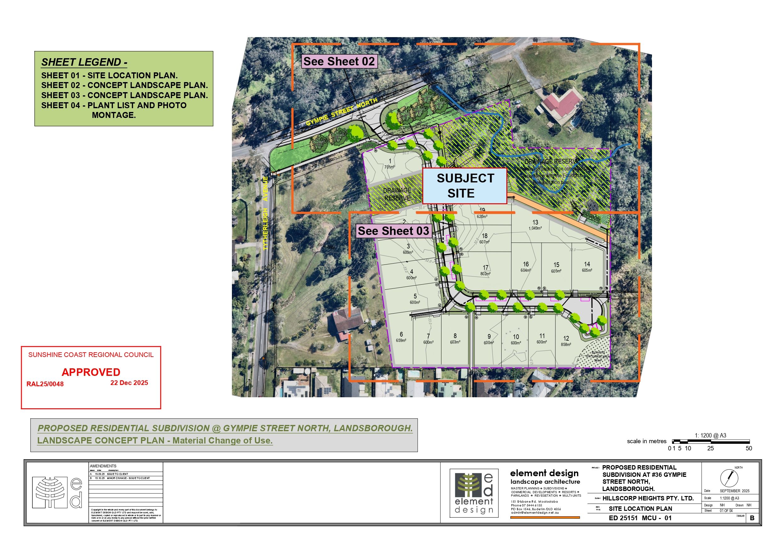 36 Gympie Street North - Landsborough Masterplan