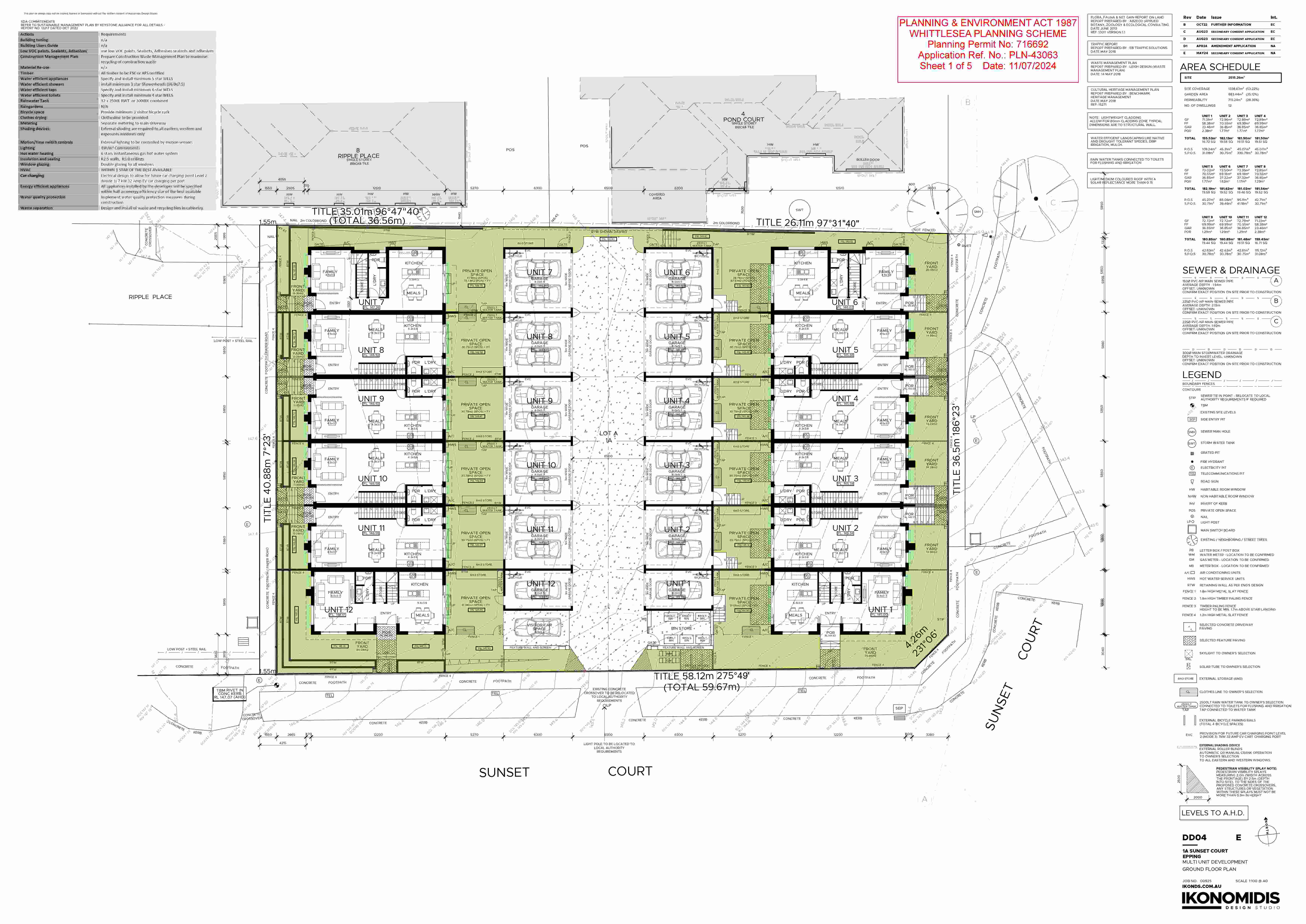 1a Sunset Court - Epping Masterplan