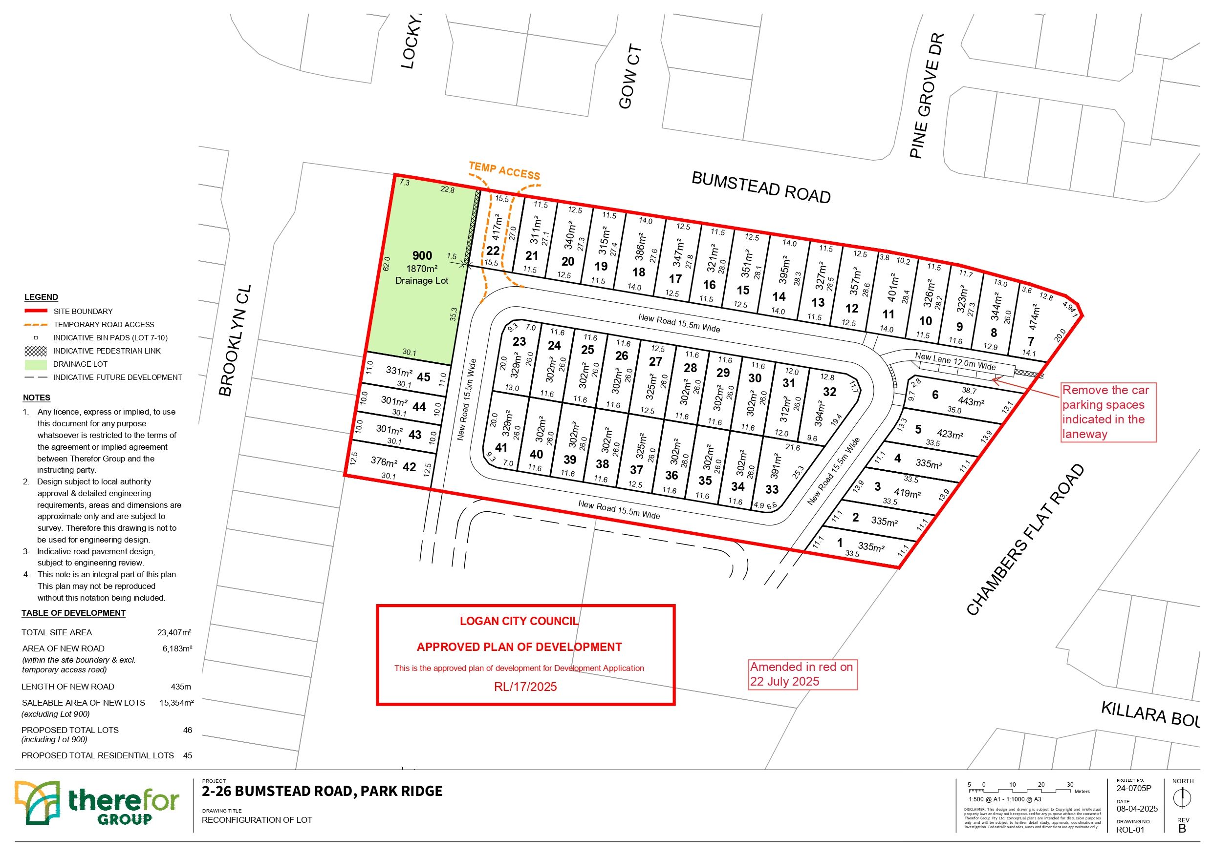 2-26 Bumstead Road - Park Ridge Masterplan