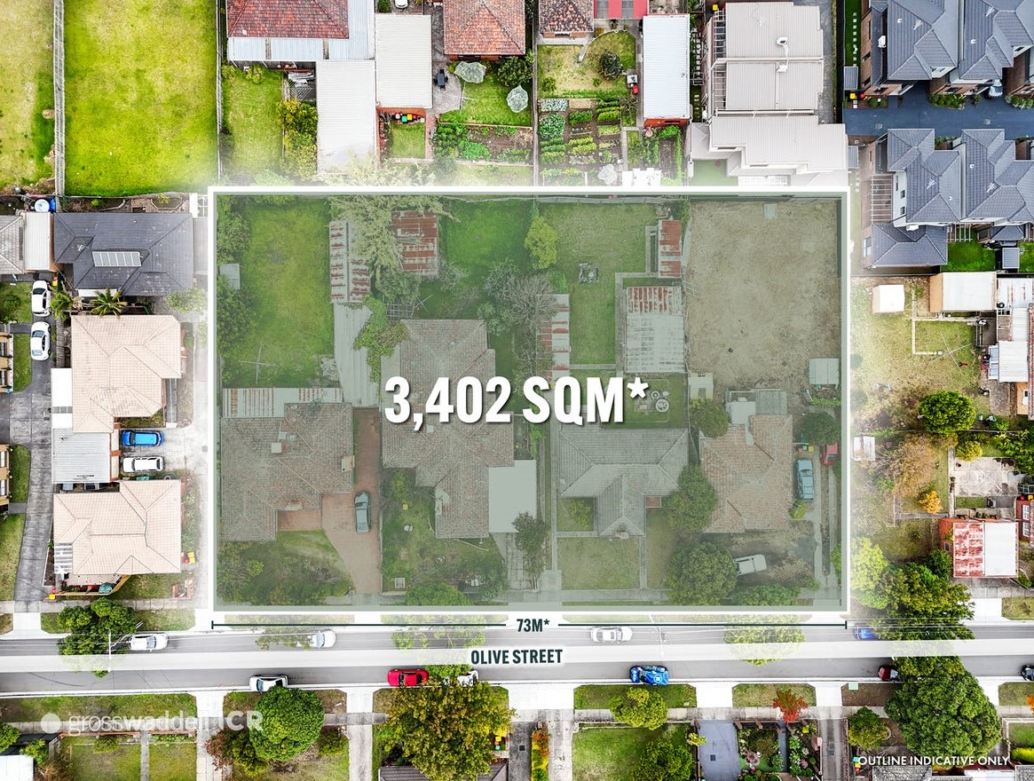 2-8 Olive Street - Dandenong Aerial