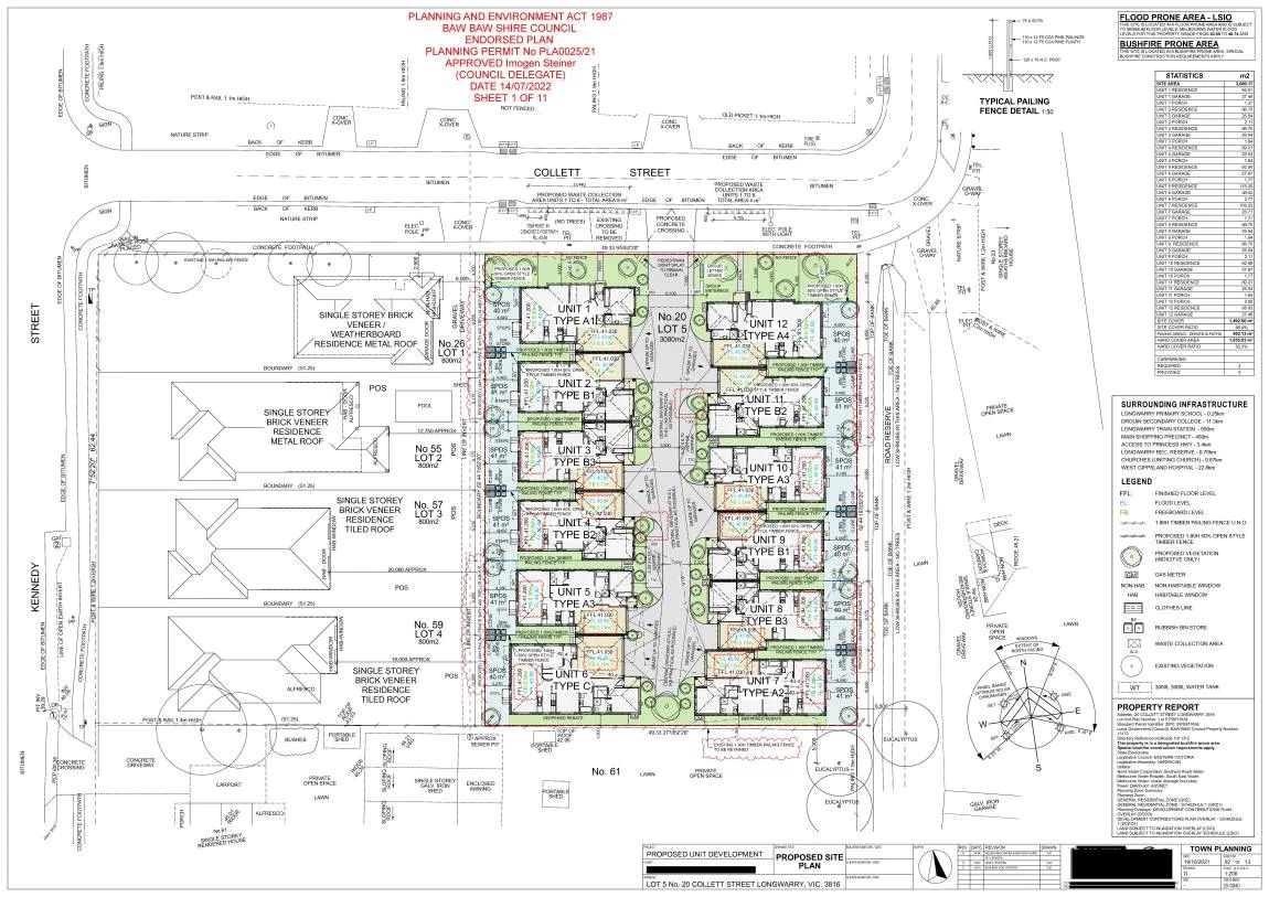 20 Collett Street - Longwarry Masterplan