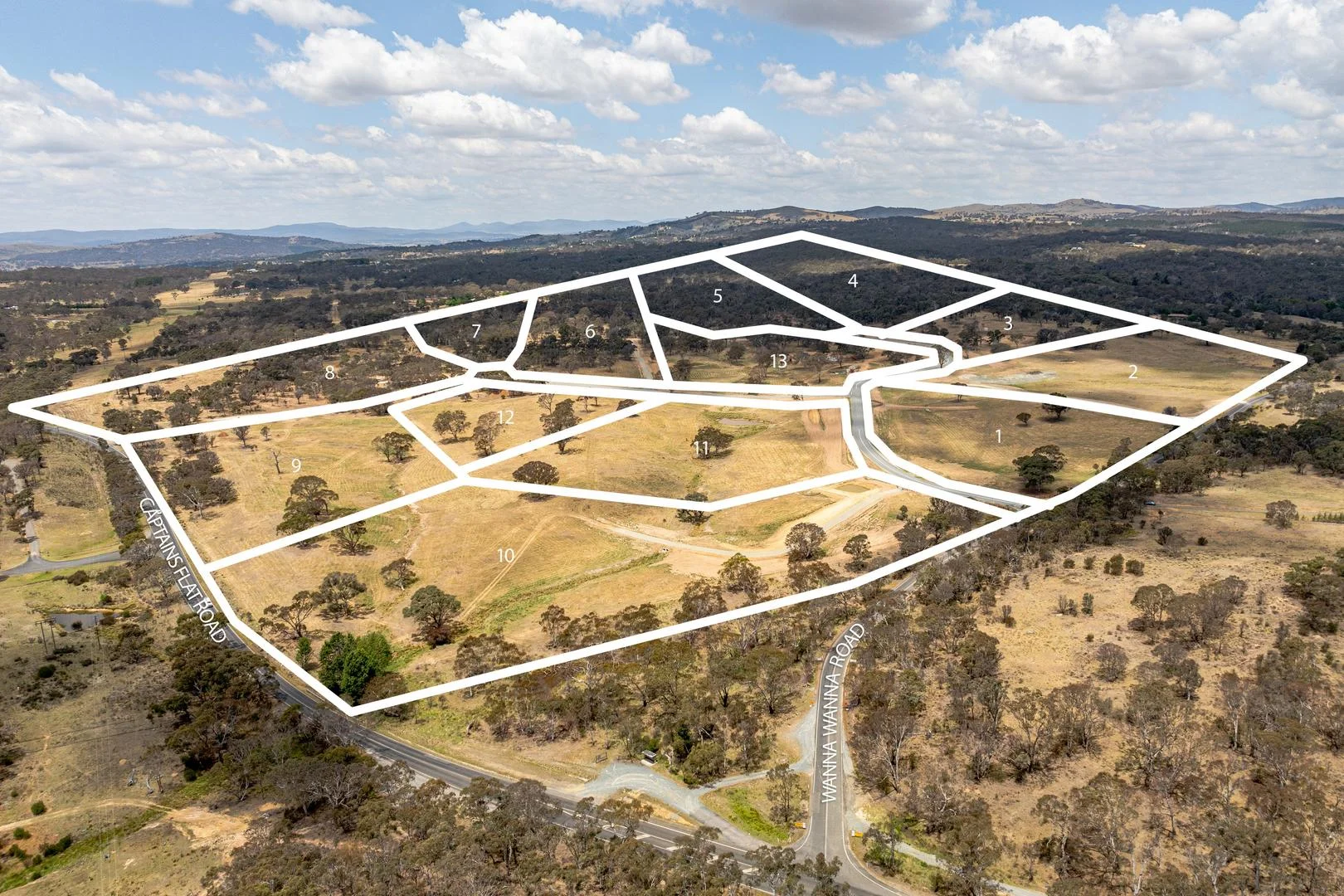 Carrowilah Estate - Carwoola Aerial