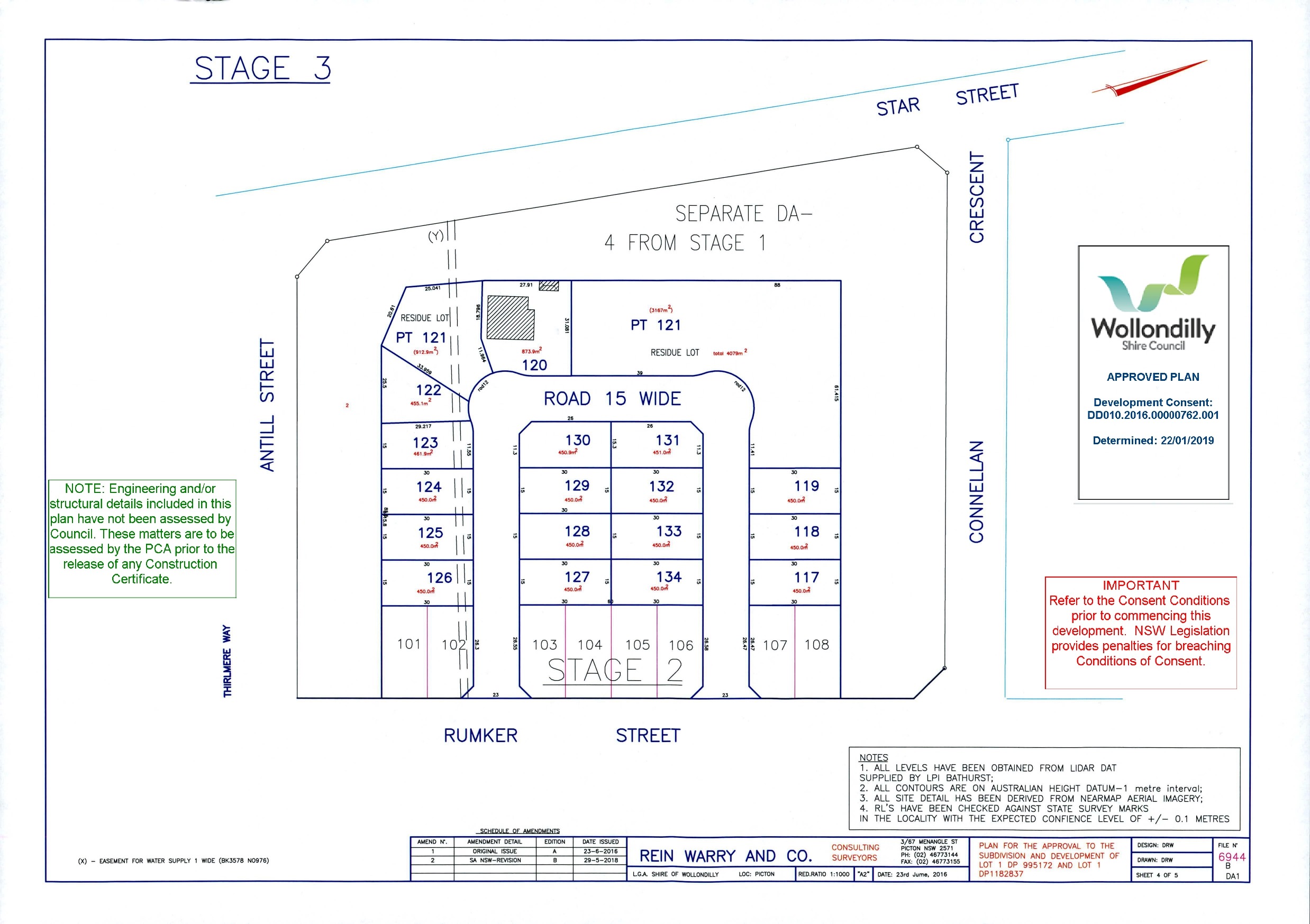 21-31 Rumker Street N - Picton Masterplan