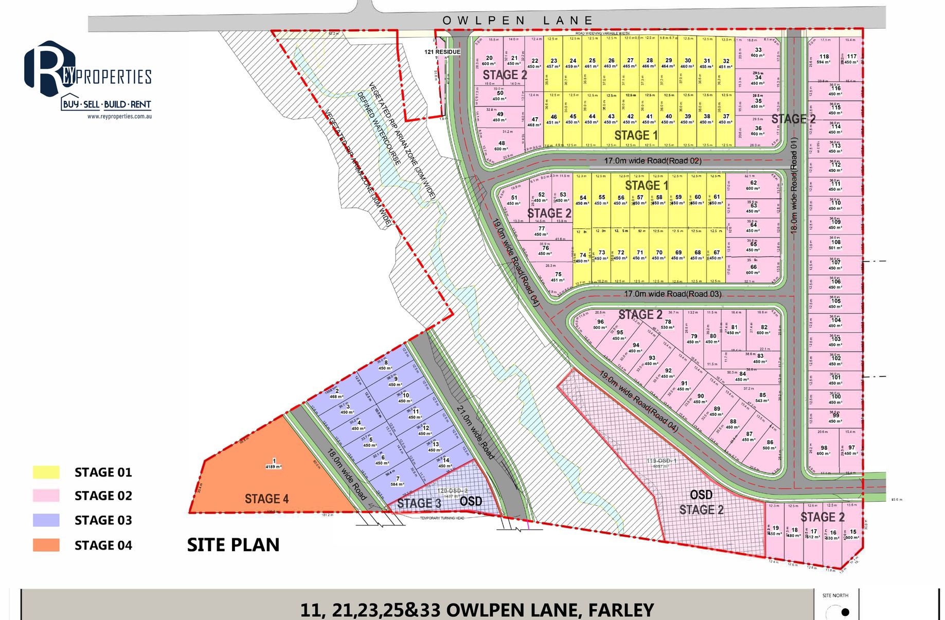 21-33 Owlpen Lane - Farley Masterplan