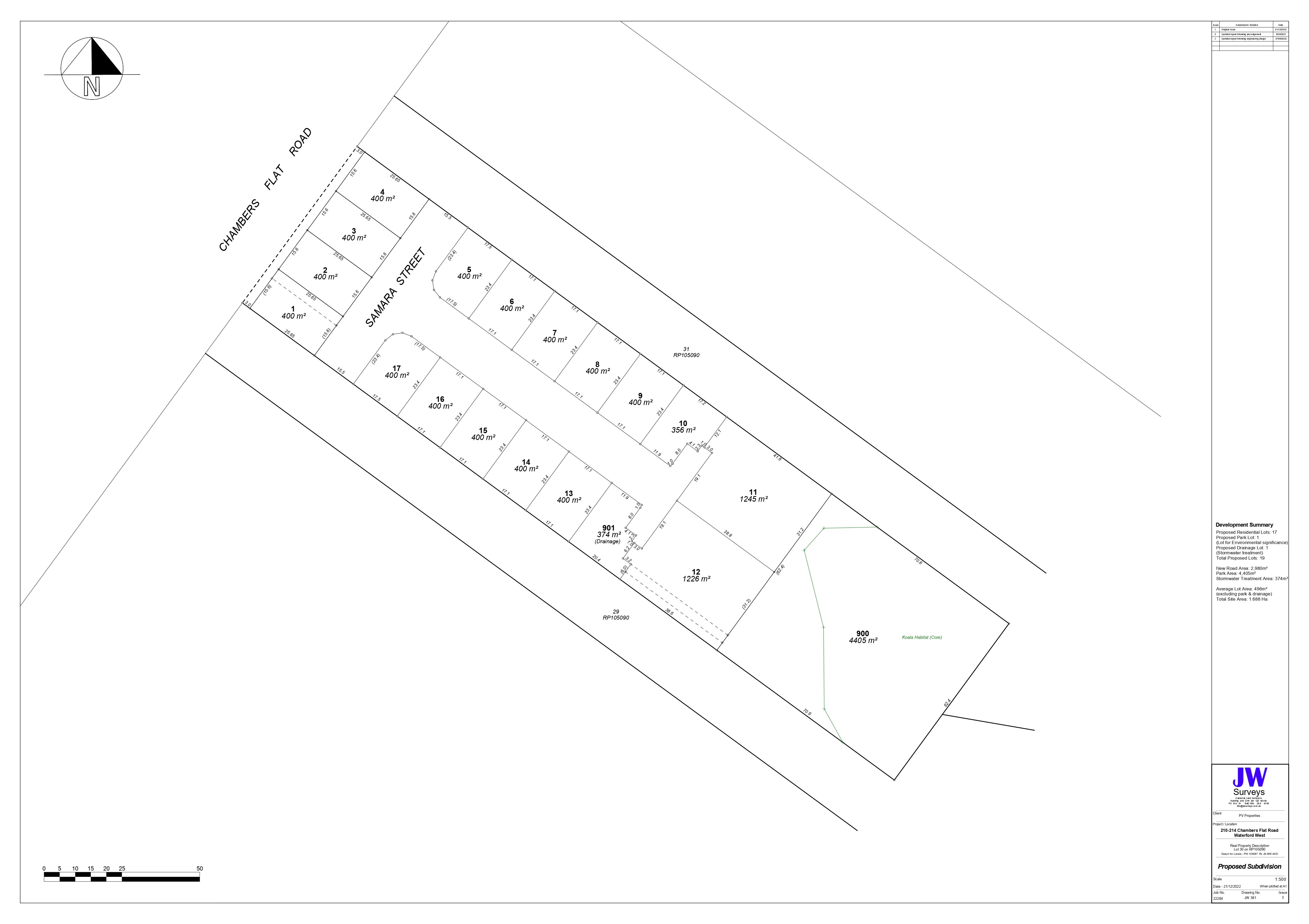 210-214 Chambers Flat Road - Waterford West Masterplan
