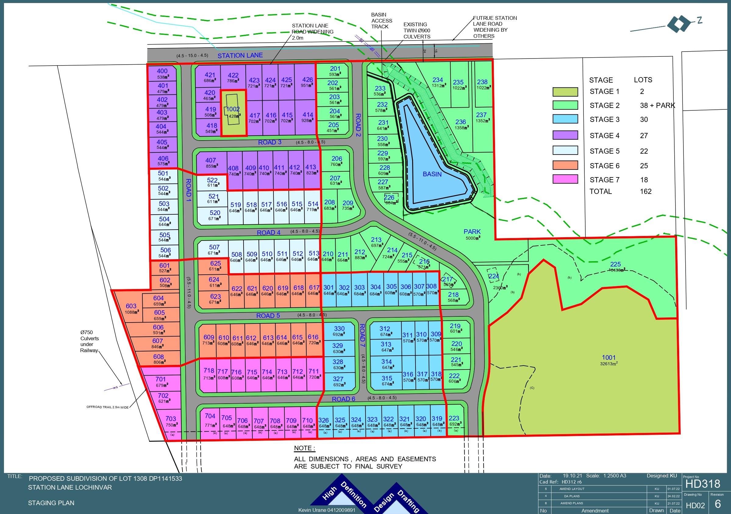 213 Station Lane - Lochinvar Masterplan