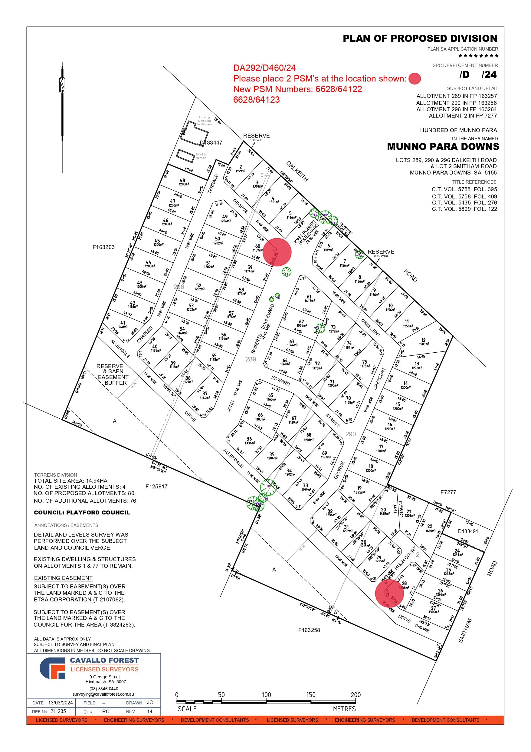 221 Dalkeith Road - Munno Para Downs Masterplan