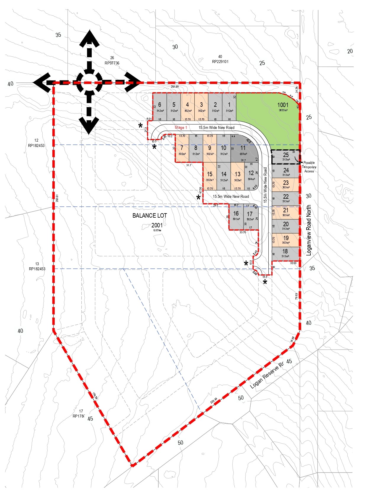 222-240 Loganview Road - Logan Reserv Release Map