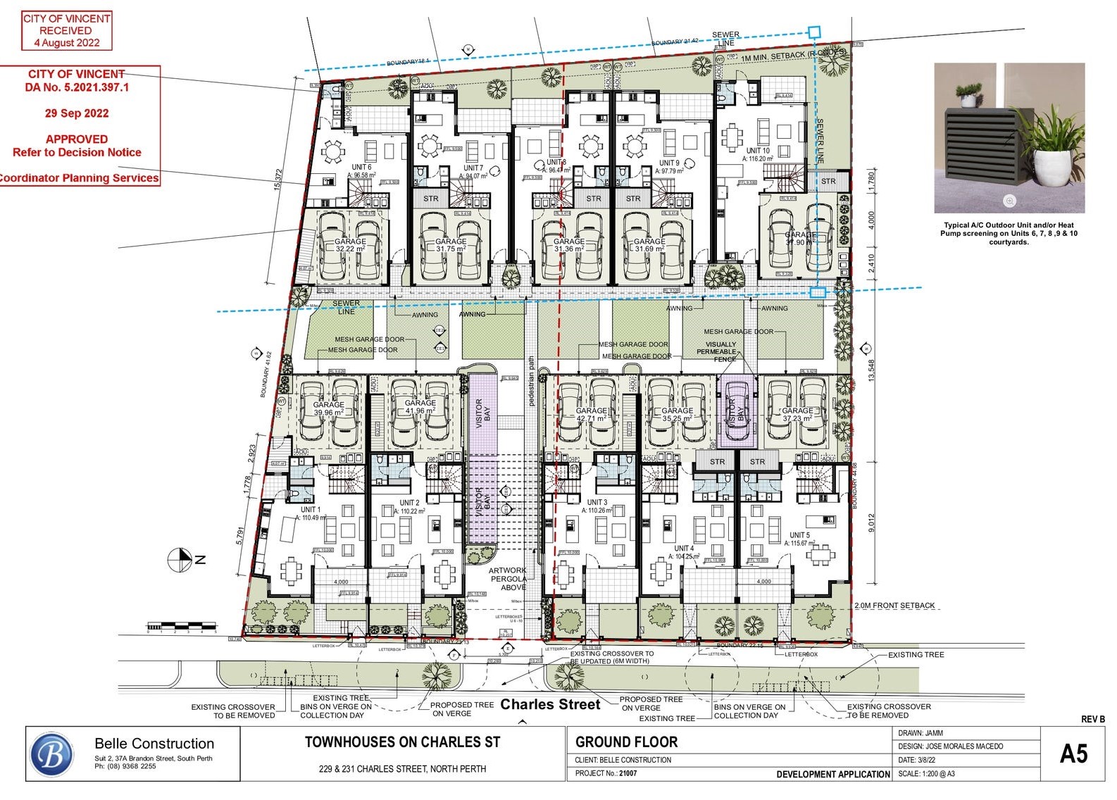229-231 Charles Street - North Perth Masterplan