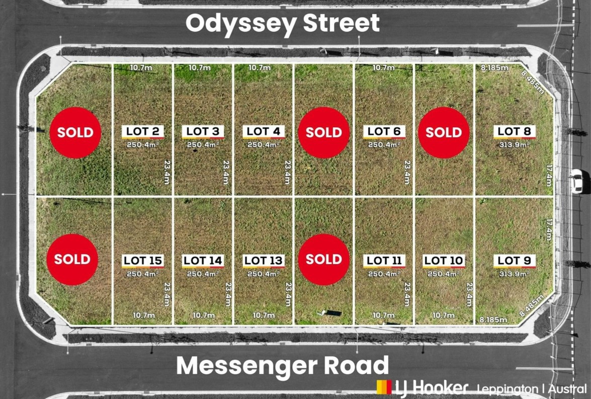 23 Odyssey Street - Leppington Aerial