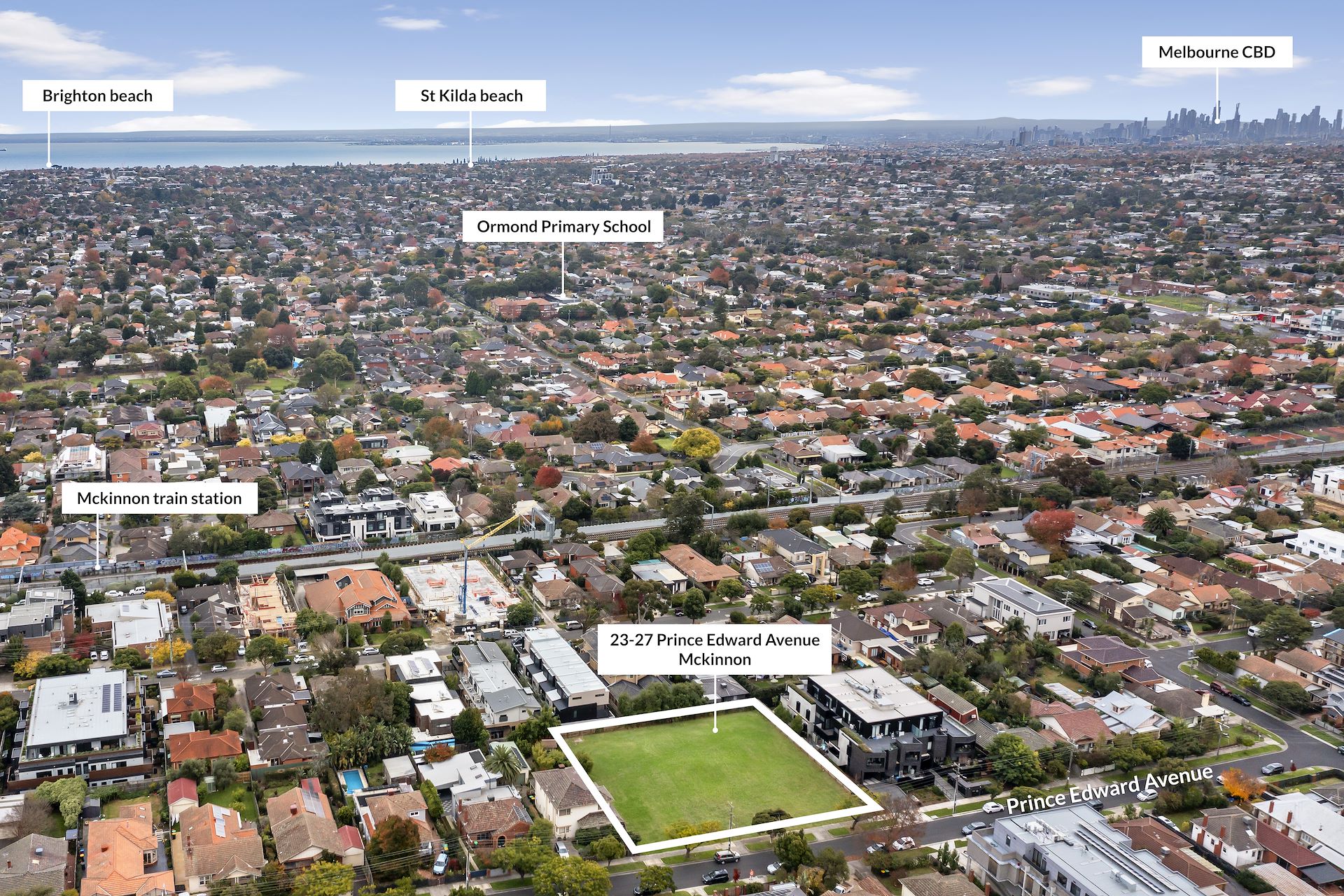 23-27 Prince Edward Avenue - McKinnon Aerial