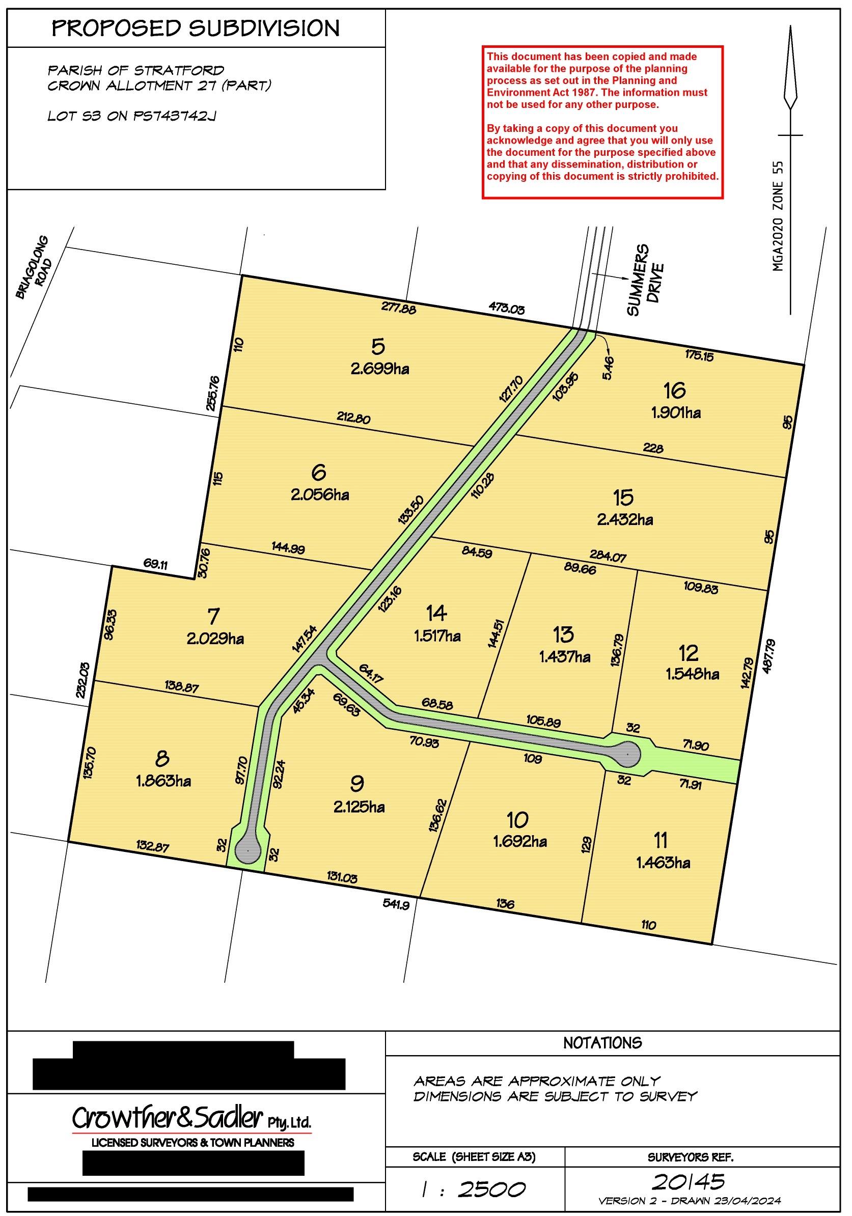236 Briagolong Road - Stratford Masterplan