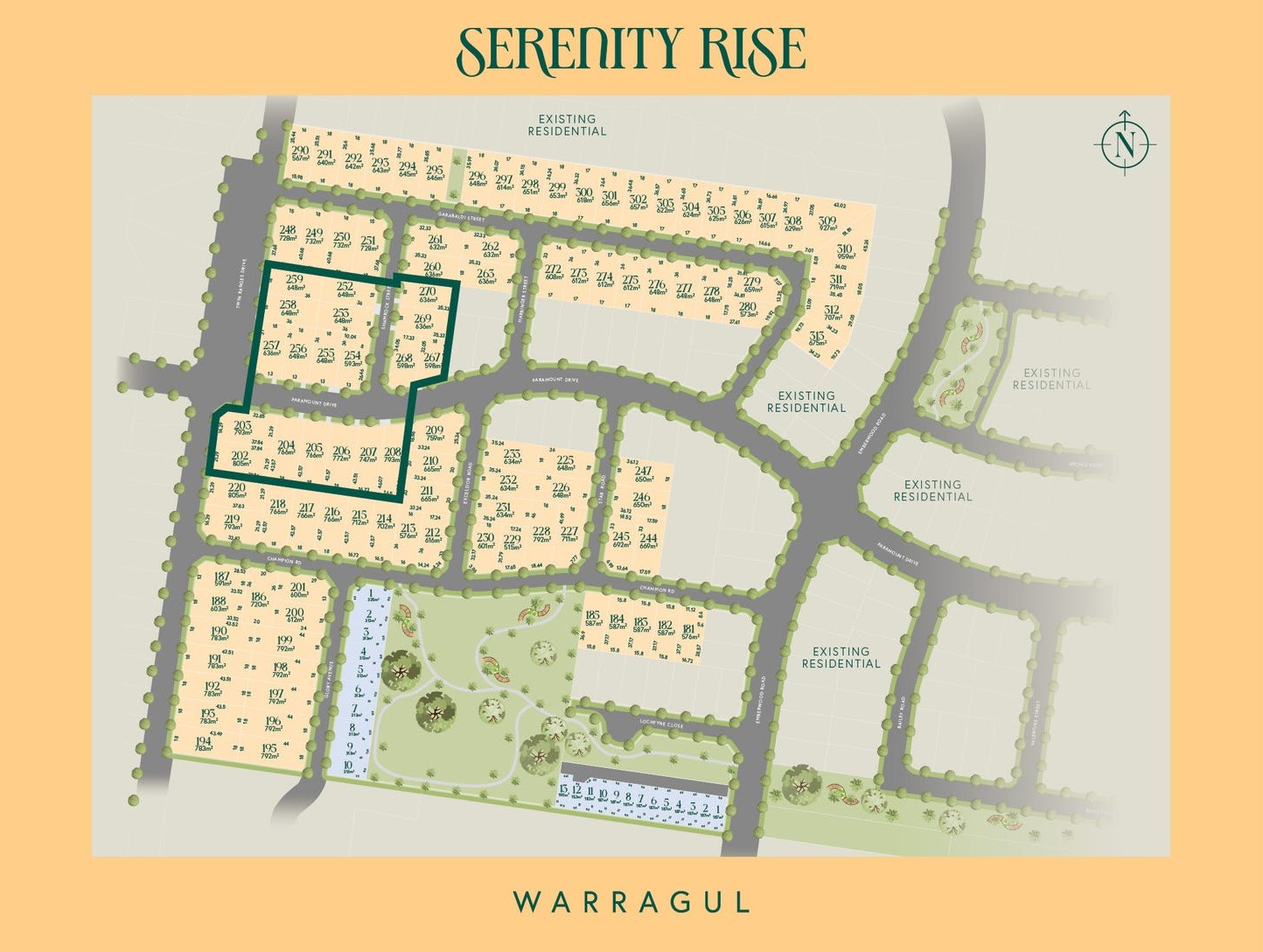 245 Copelands Road - Warragu Masterplan