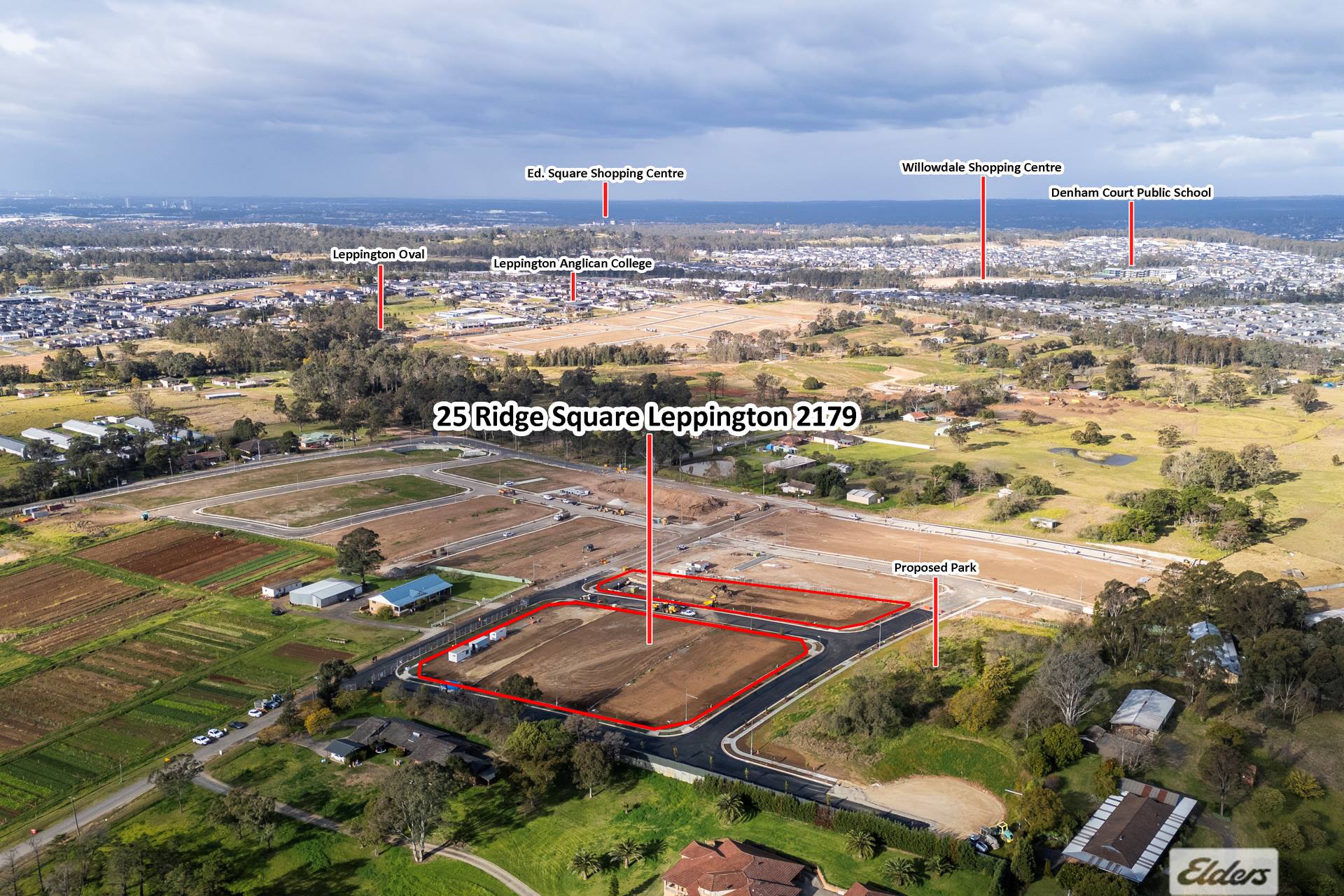 25 Ridge Square - Leppington Aerial