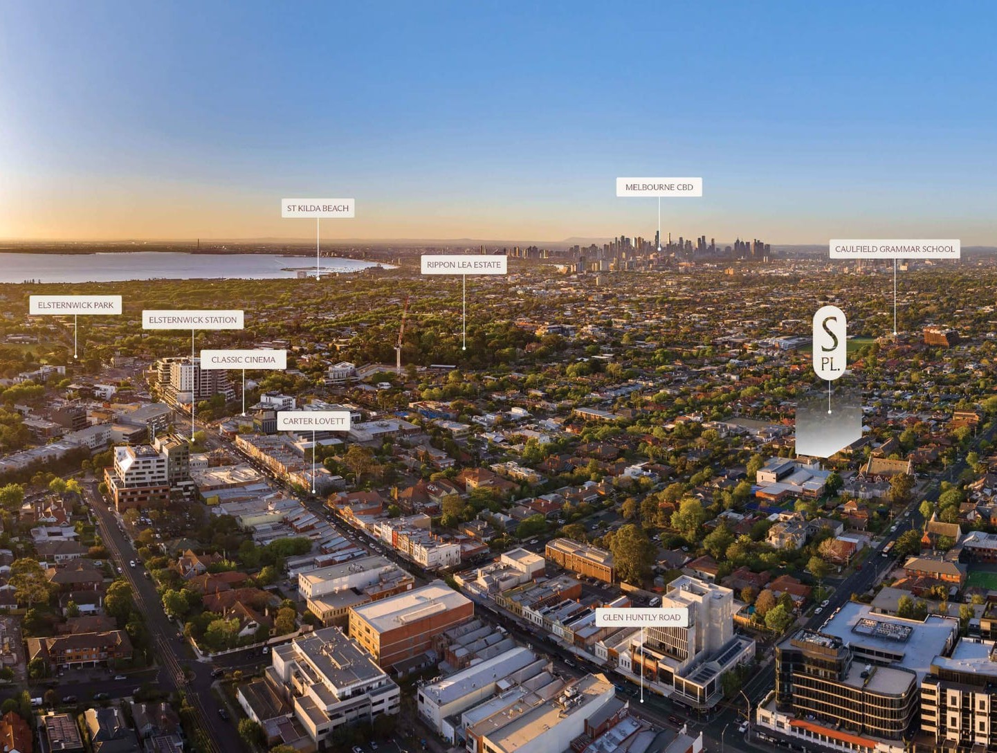 25 Sandham Street - Elsternwick Aerial