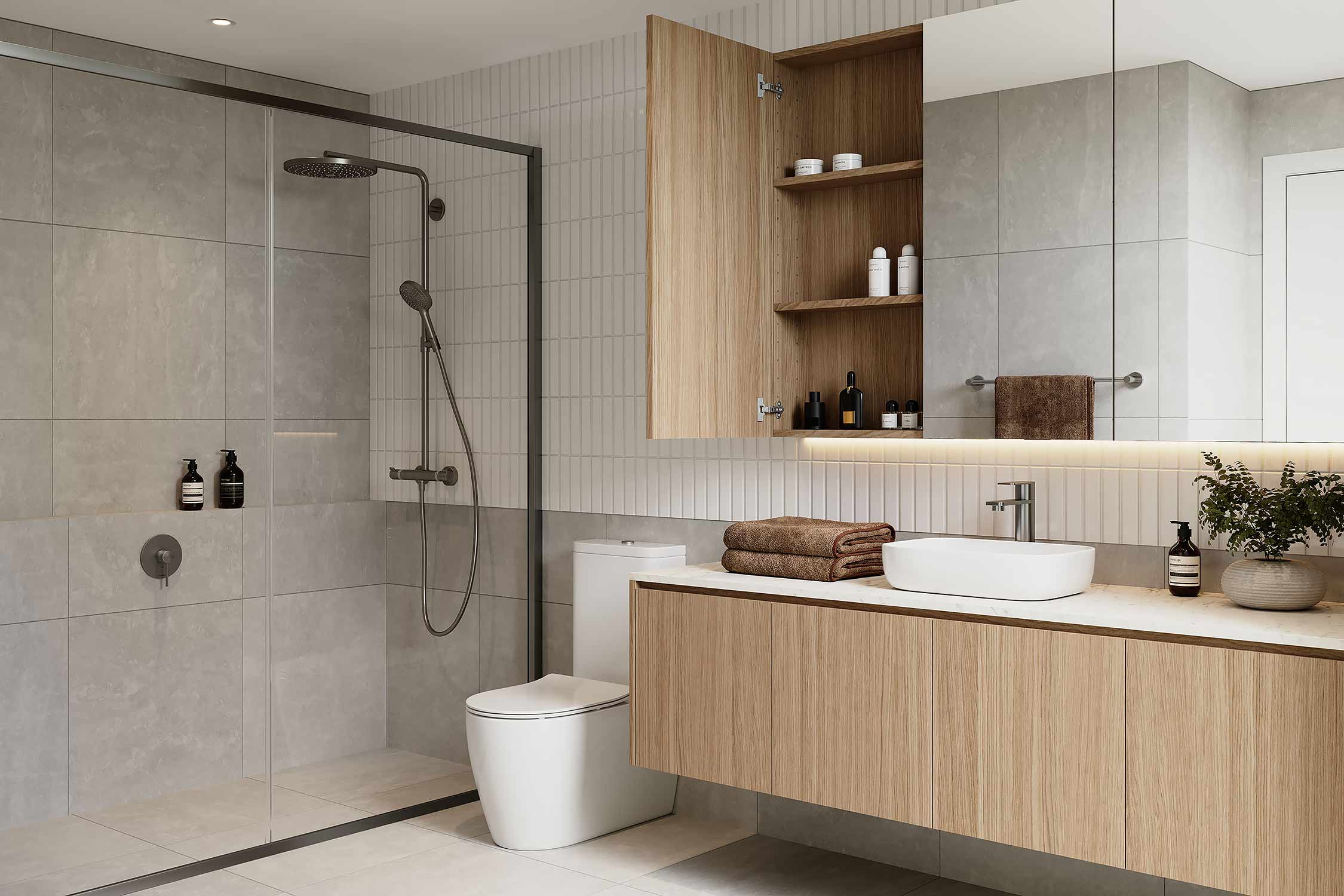 25-35 Park Road - Donvale Bathroom