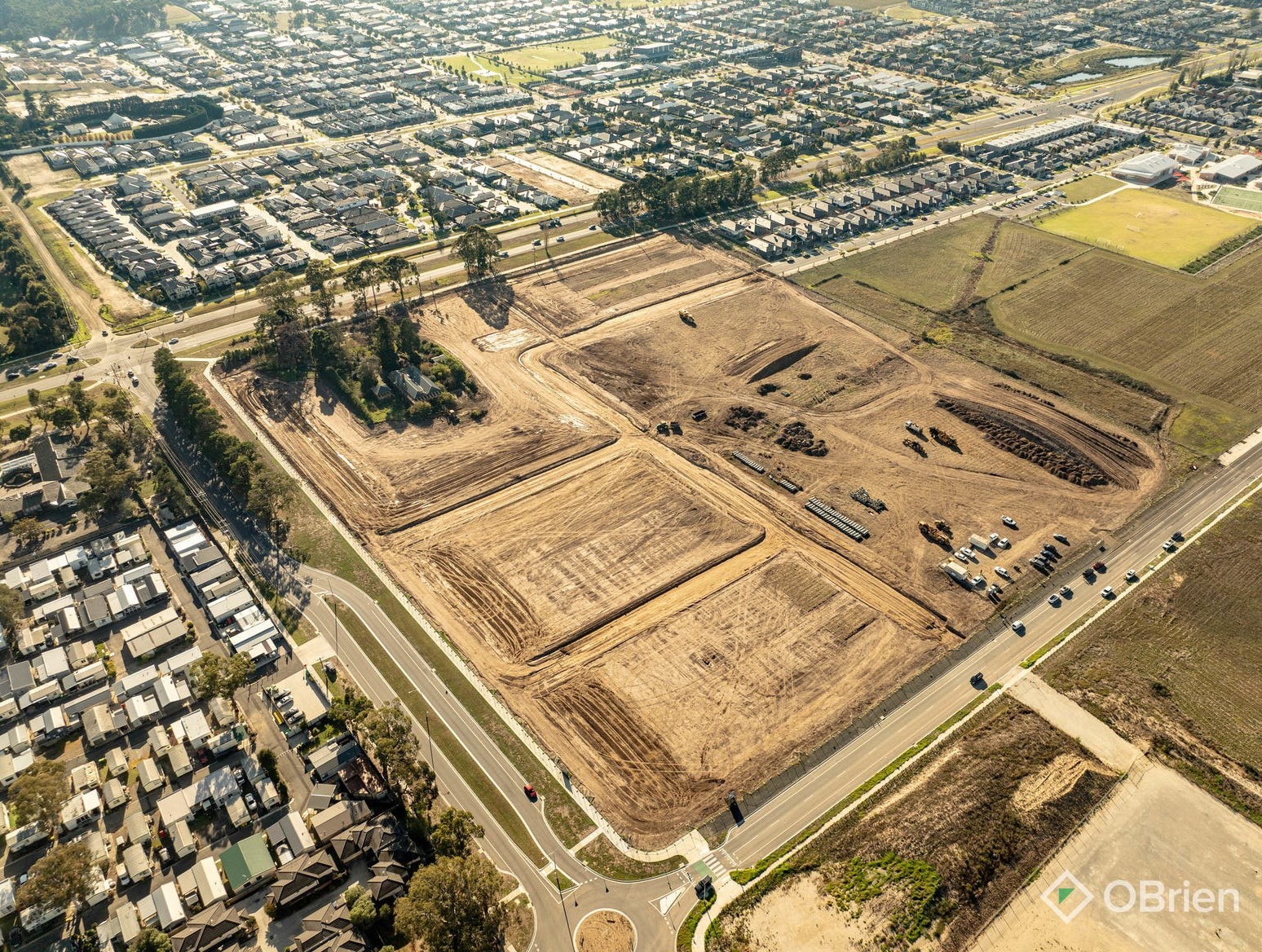 250 Princes Highway & Brunt Road - Officer Construction Progress