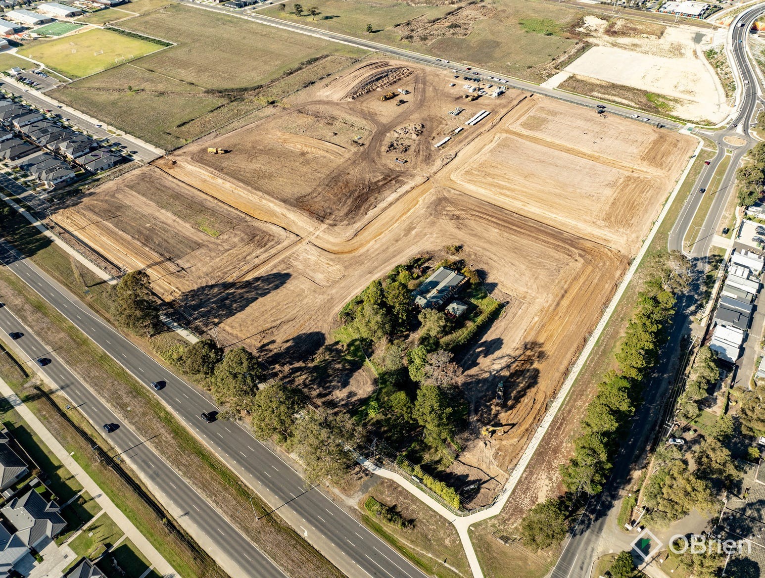 250 Princes Highway & Brunt Road - Officer Construction Progress
