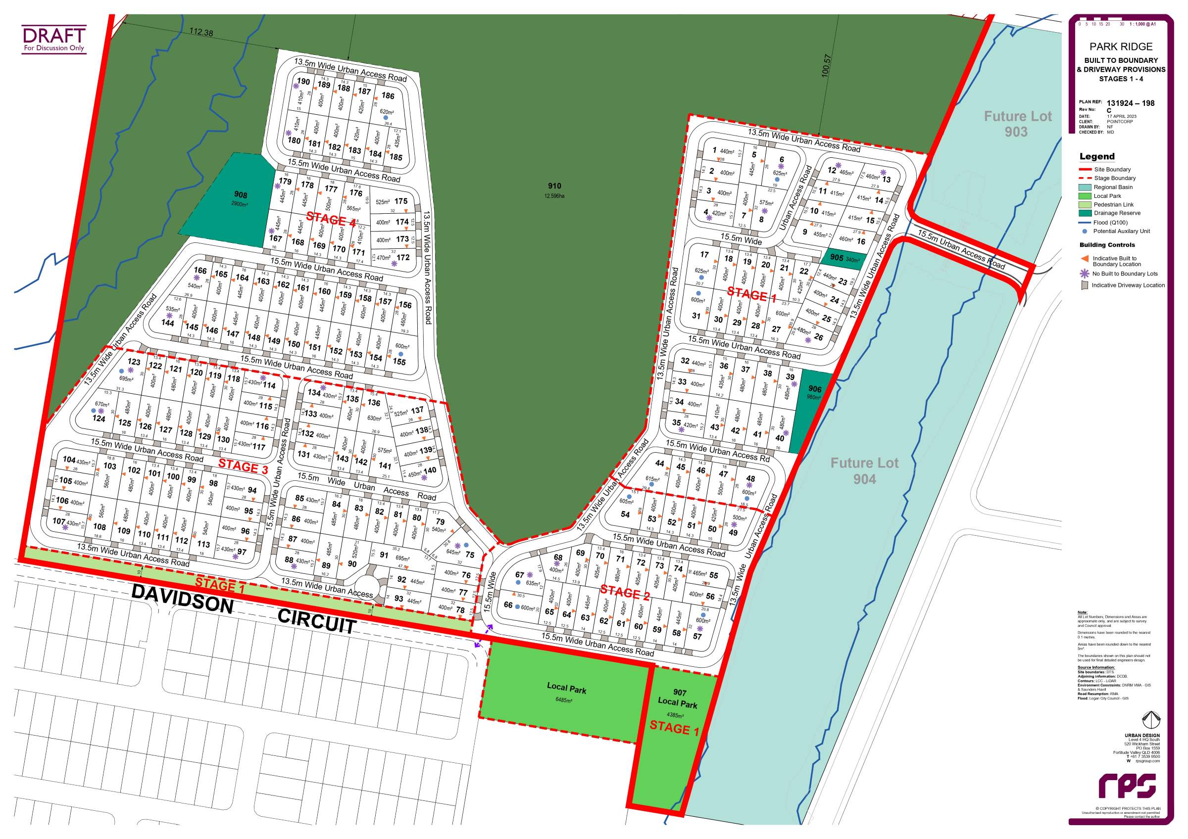 257-341 Green Road - Heritage Park Masterplan