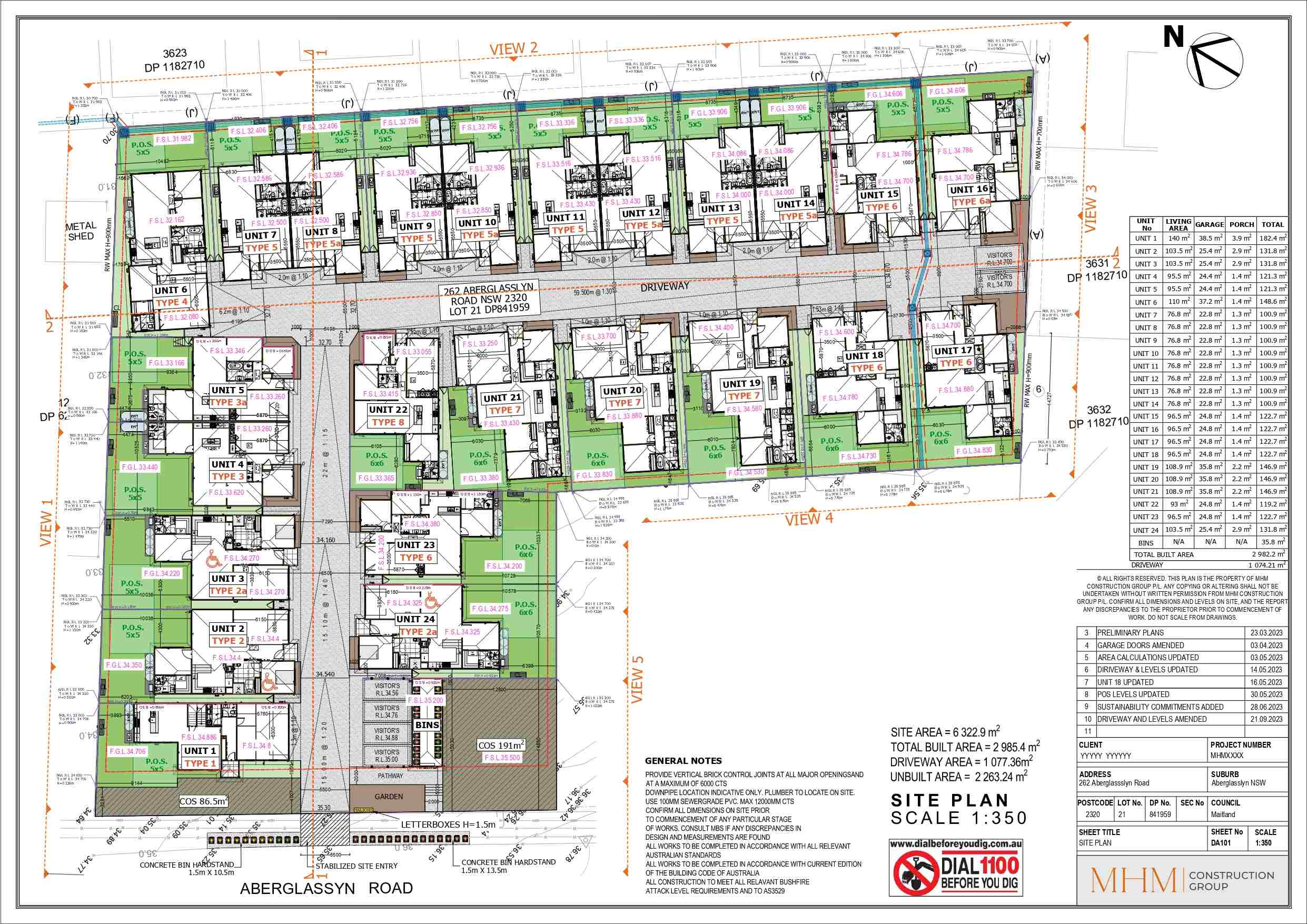 262 Aberglassyn Road - Aberglasslyn Masterplan