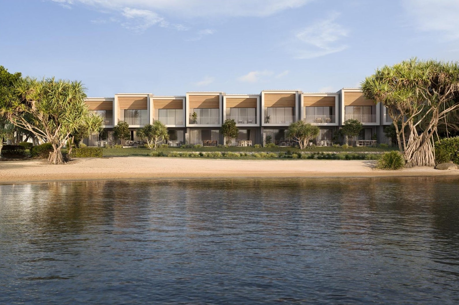 Habitat Estate - Twin Waters Render