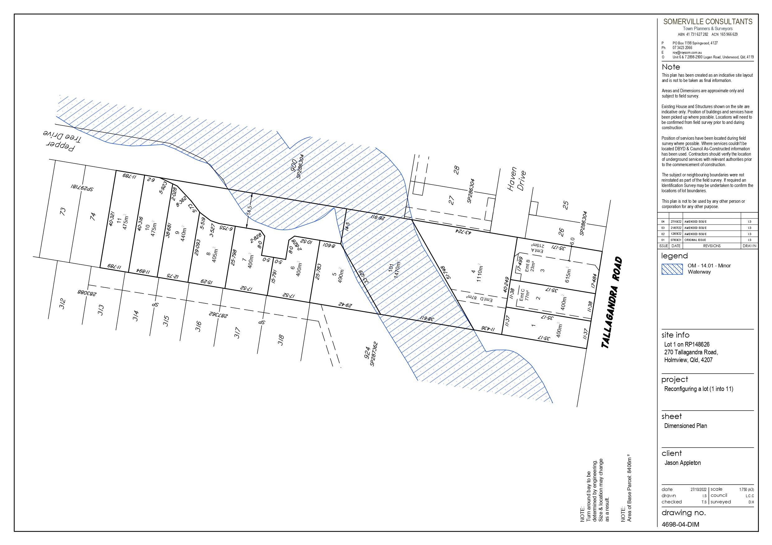 270 Tallagandra Road - Holmview  Masterplan