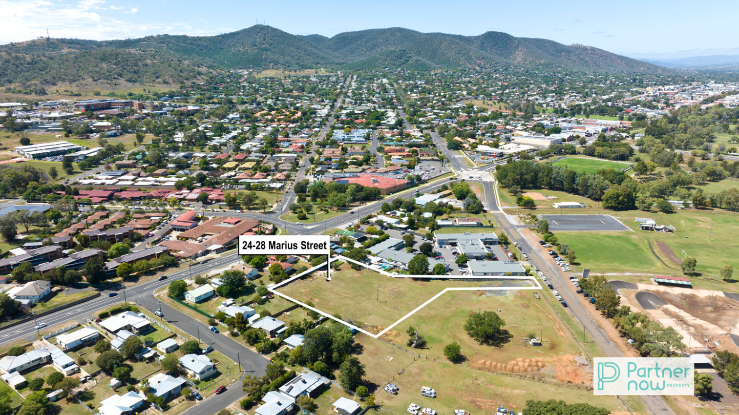 28 Marius Street - North Tamworth Aerial