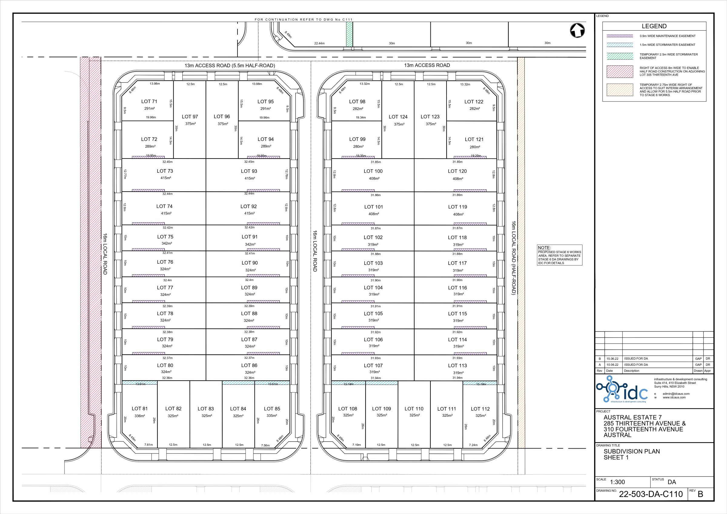 285 Thirteenth Avenue - Austral Masterplan