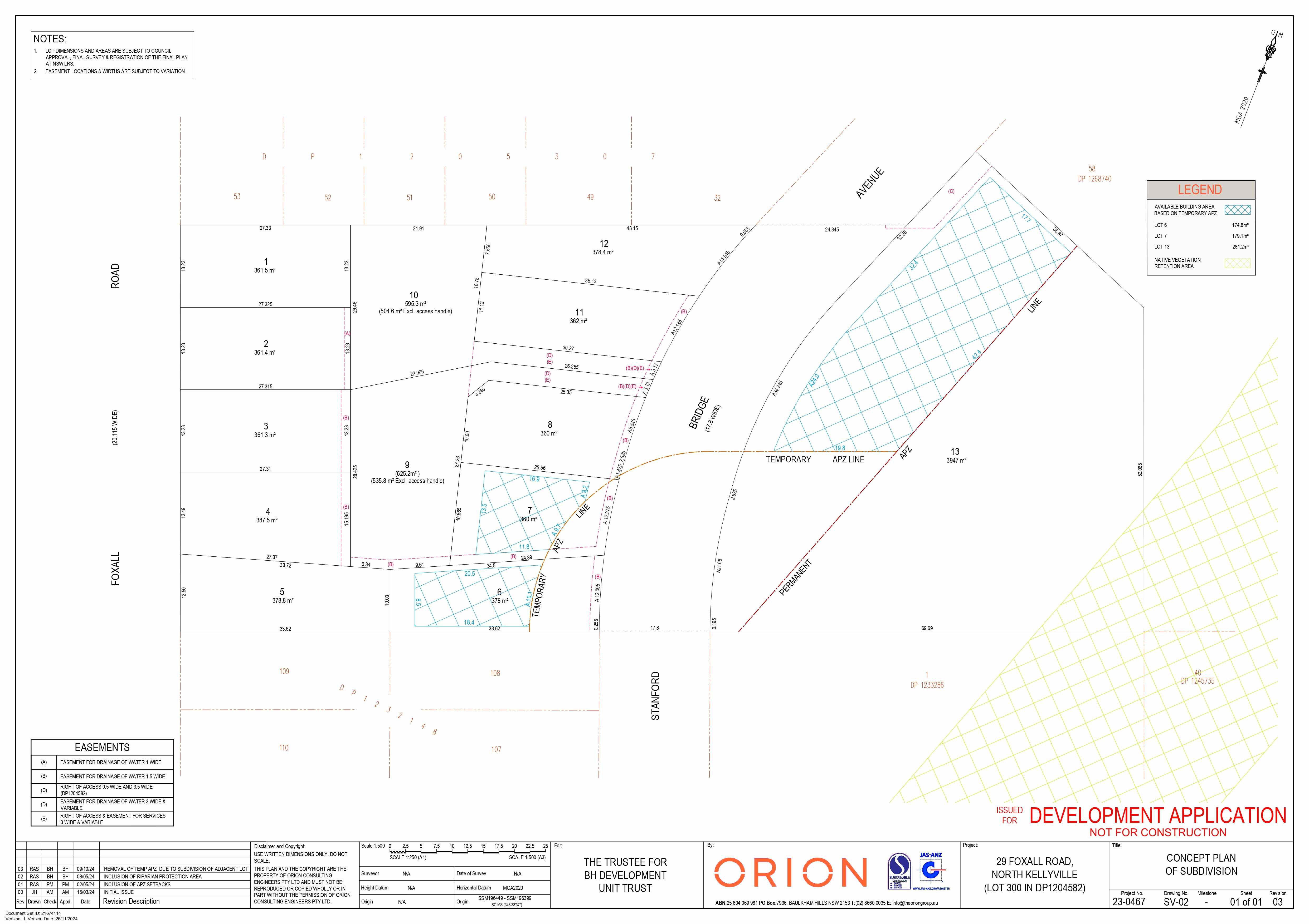 29 Foxall Road - North Kellyville Masterplan