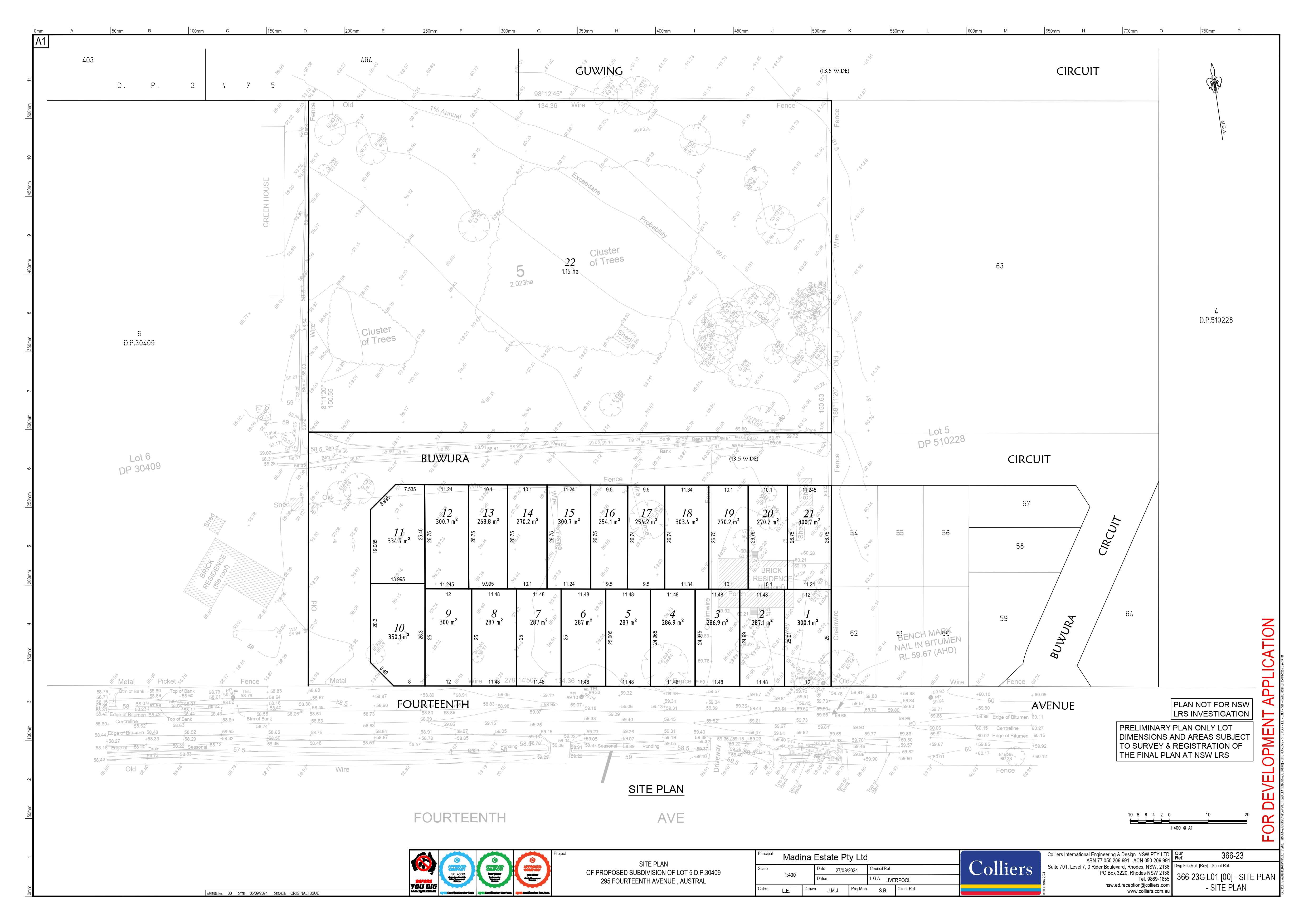 295 Fourteenth Avenue - Austral Masterplan