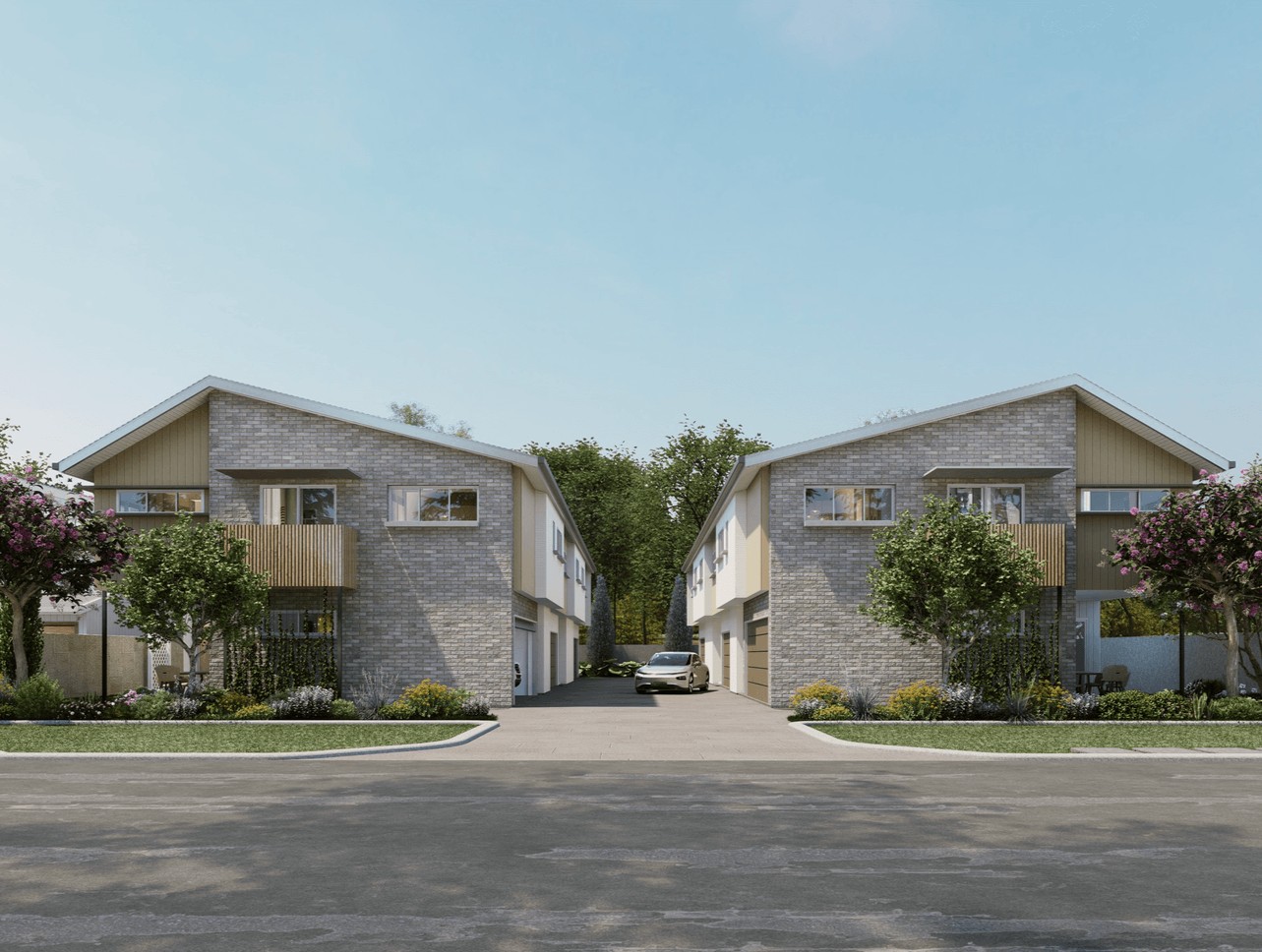 The Bass Collective Townhomes - Loganholme Render
