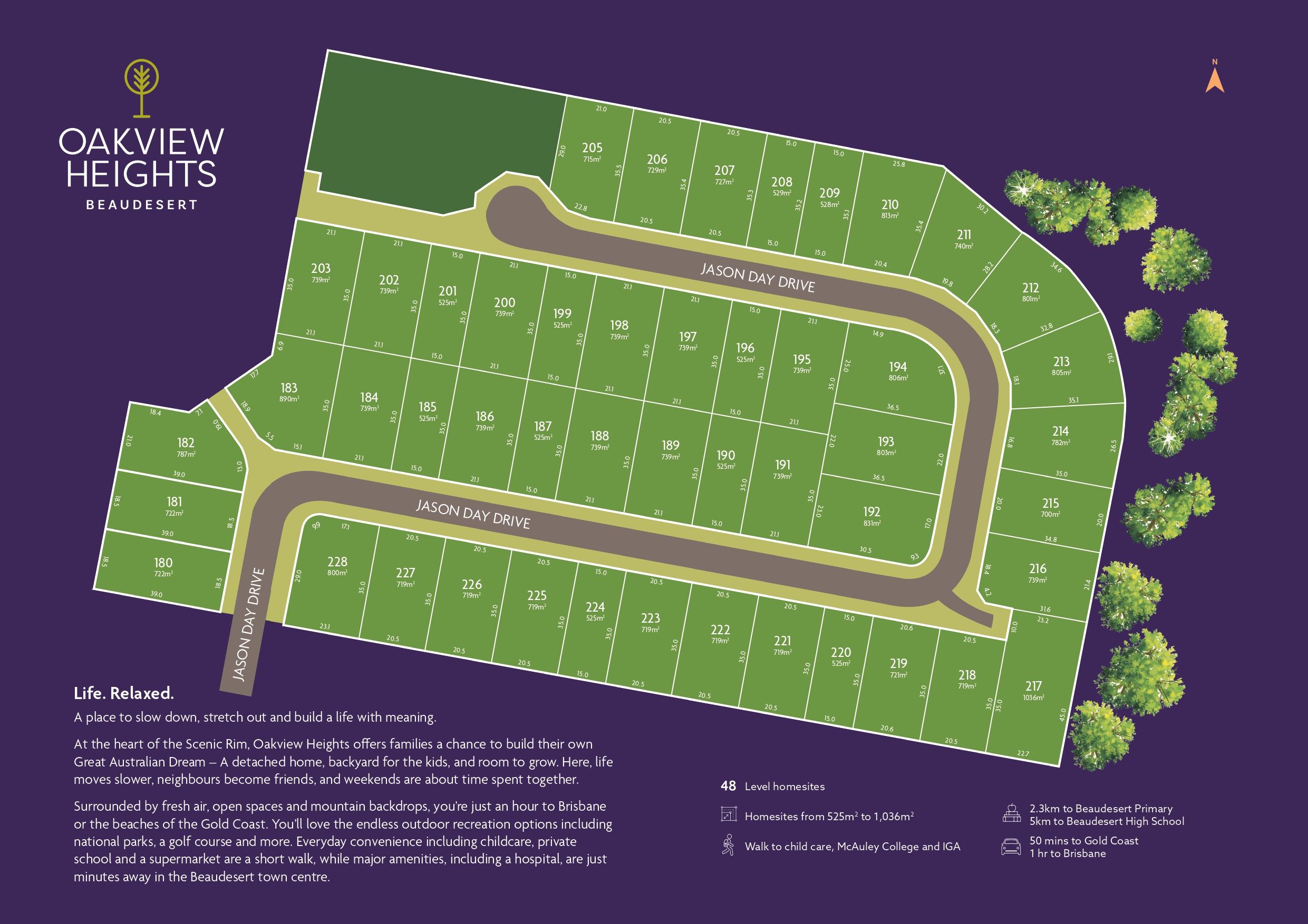 Oakview Heights Estate - Beaud Masterplan