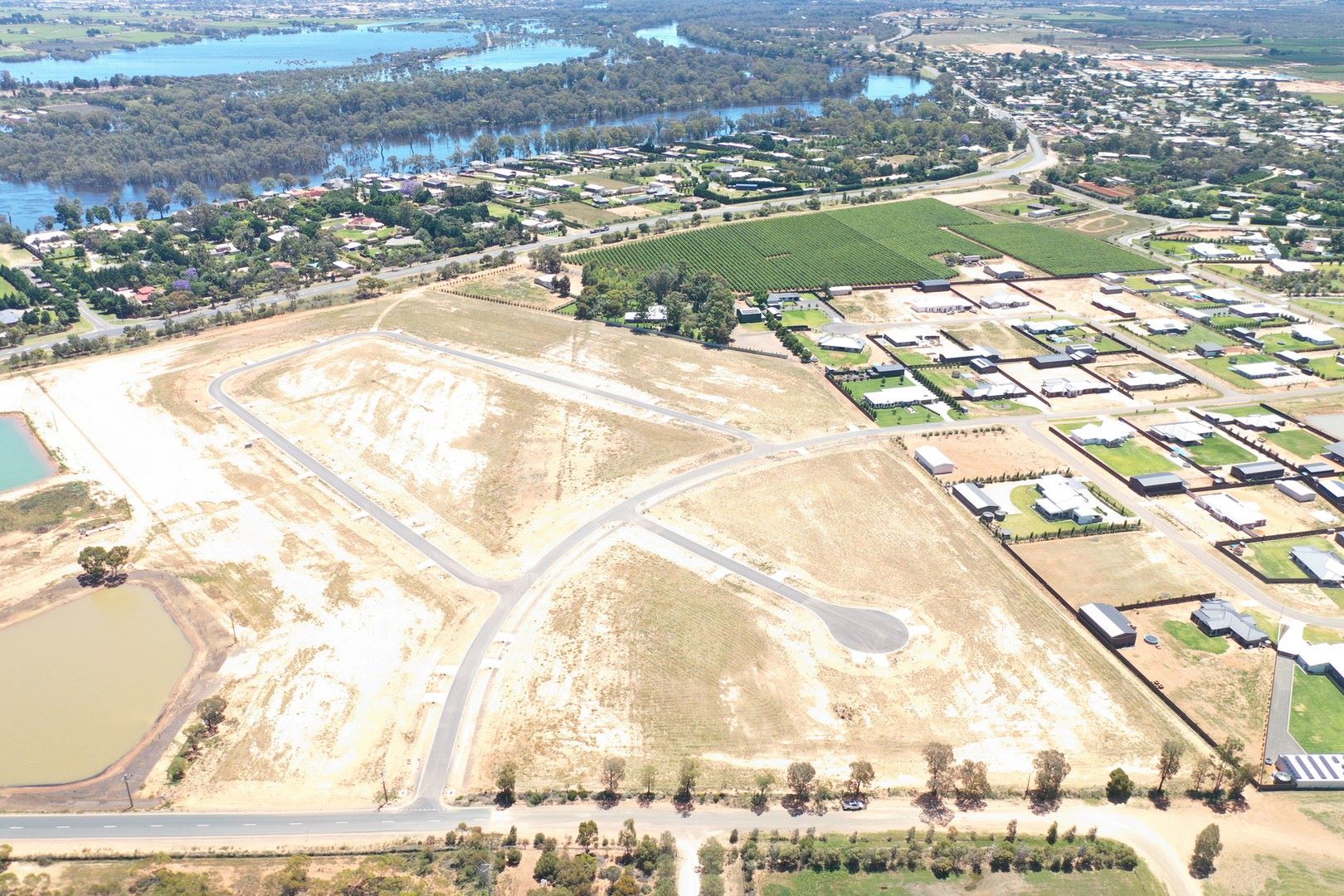 3 Sisters Estate - Gol Gol Aerial