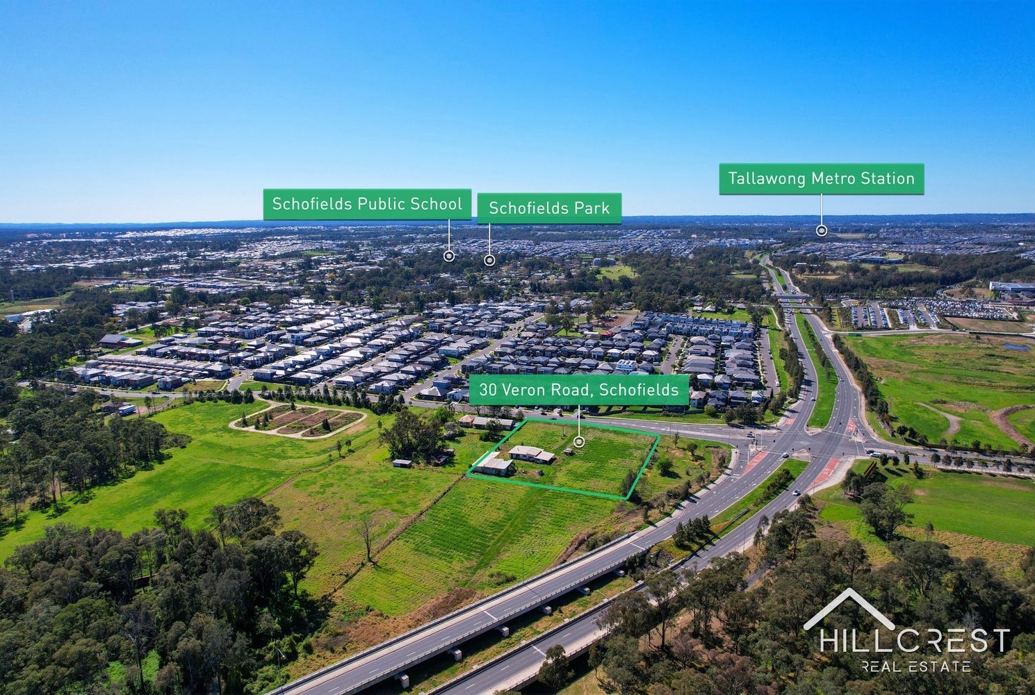 30 Veron Road - Schofields Aerial