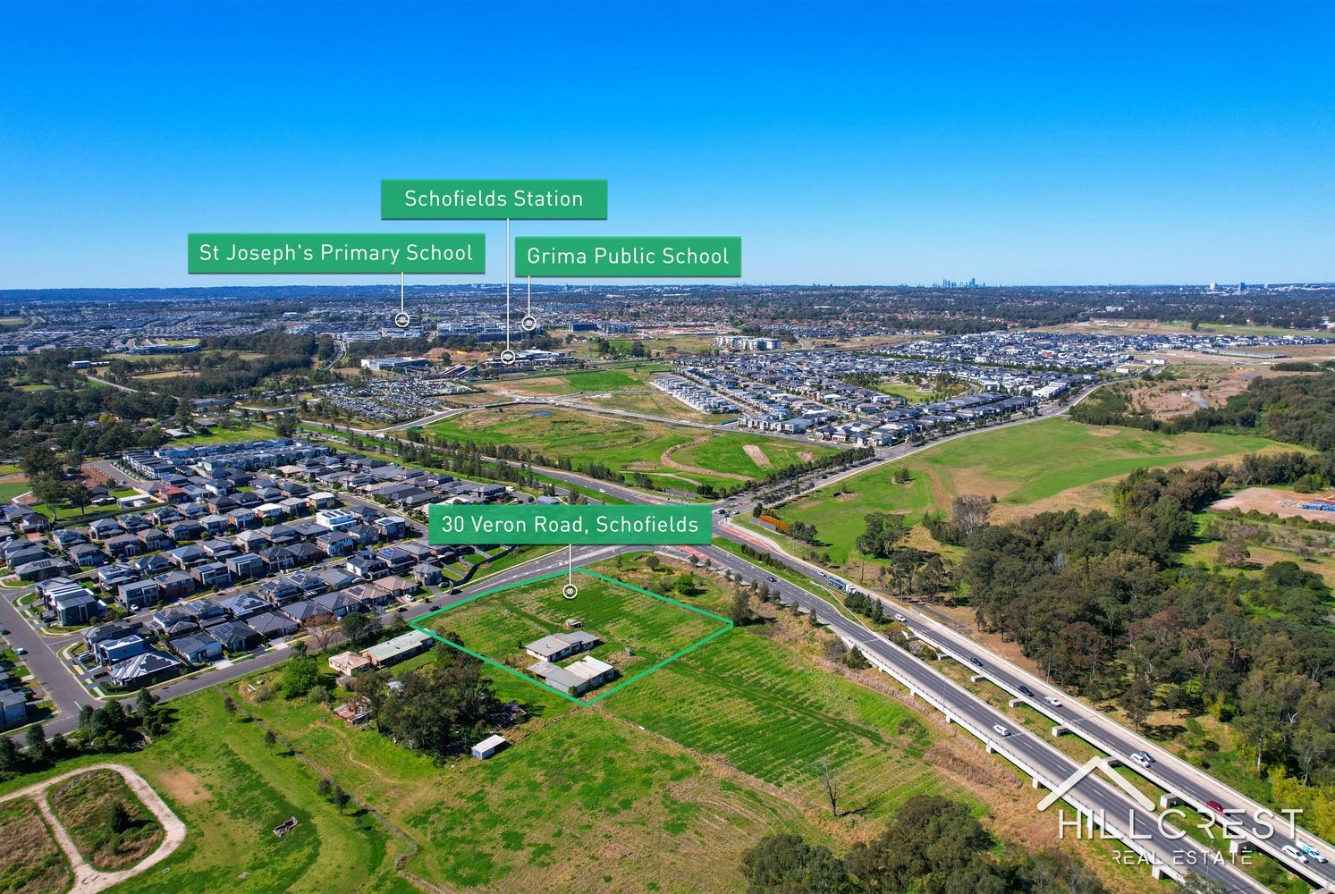 30 Veron Road - Schofields Aerial