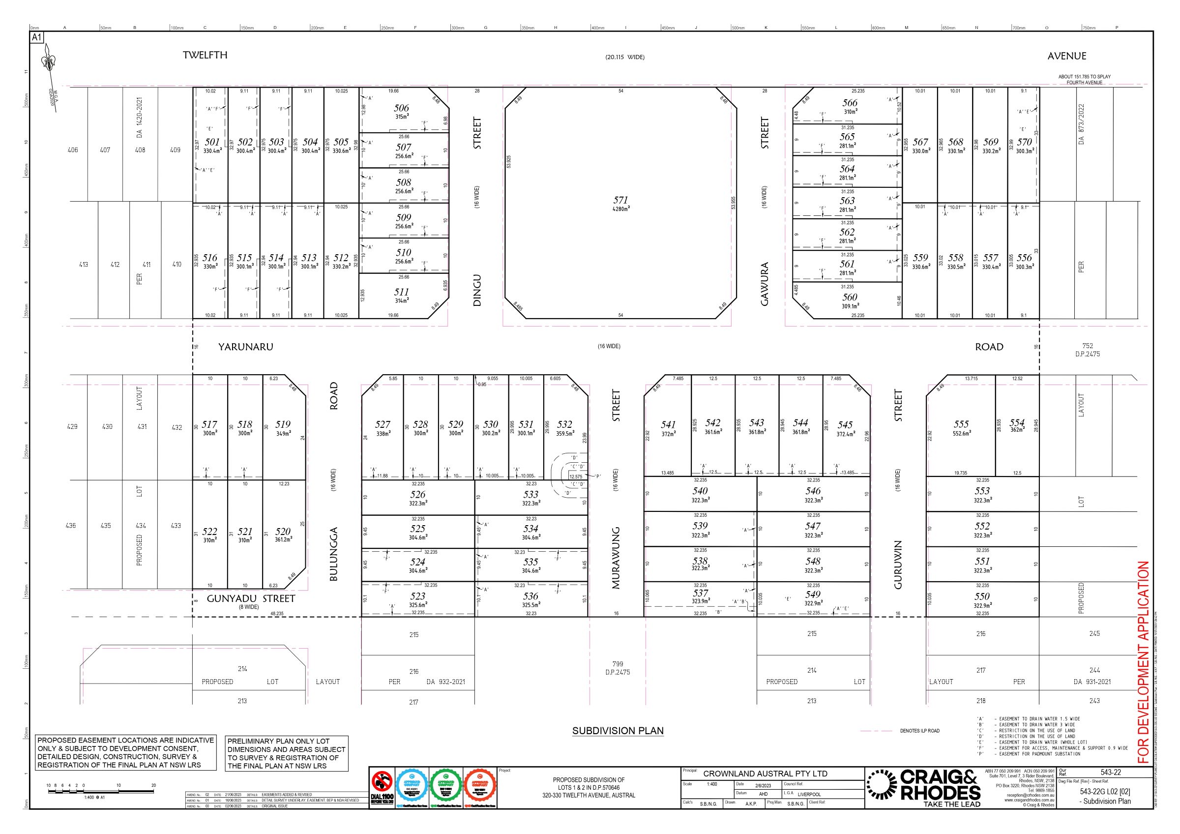 316-330 Twelfth Avenue - Austral Masterplan