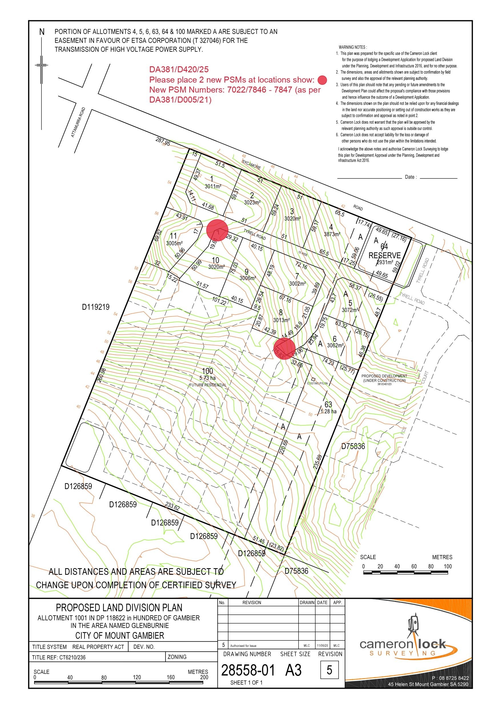 32 Sycamore Road - Glenburnie  Masterplan