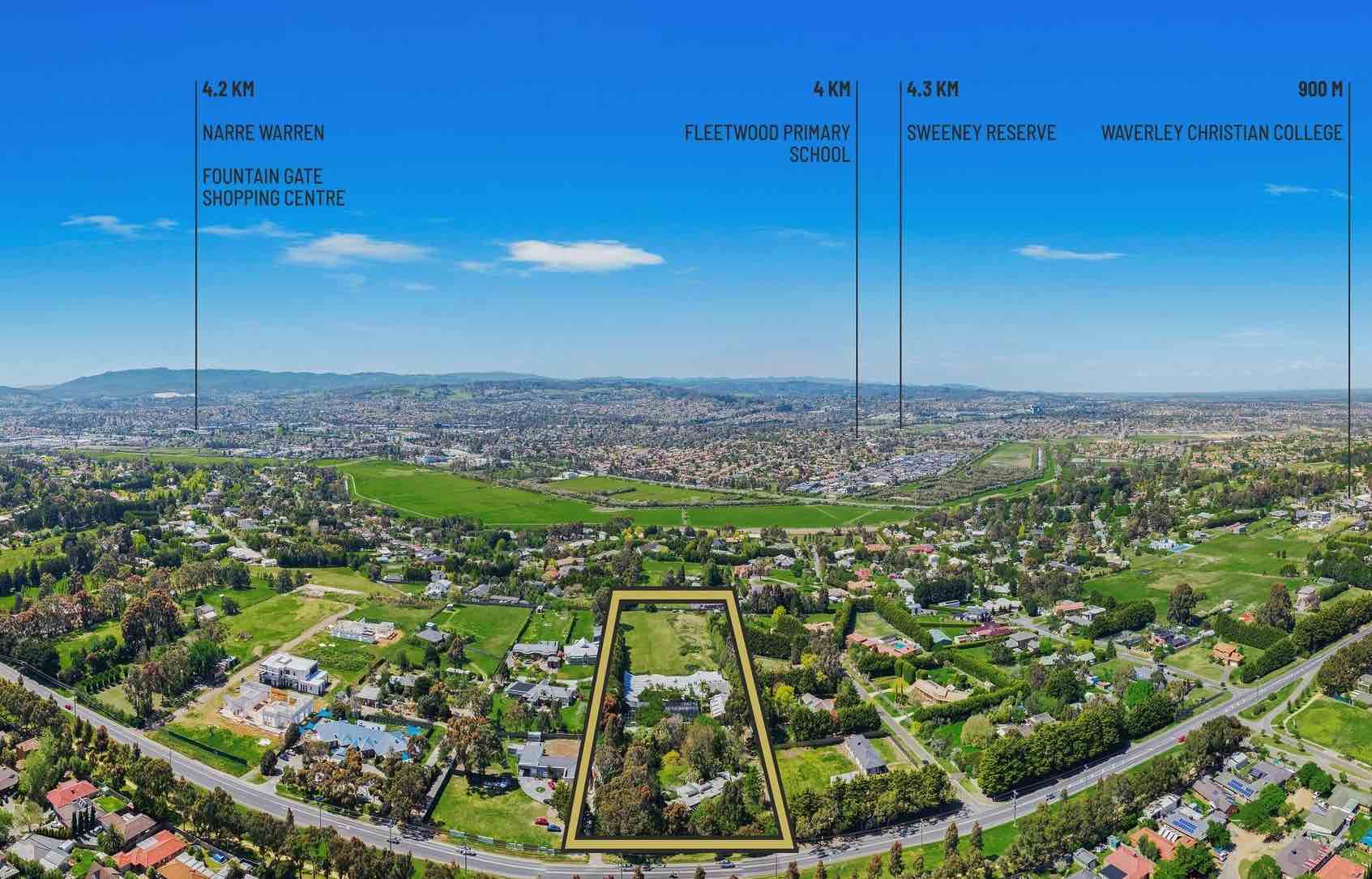 326-328 Pound Road, Narre Warren South Aerial 2