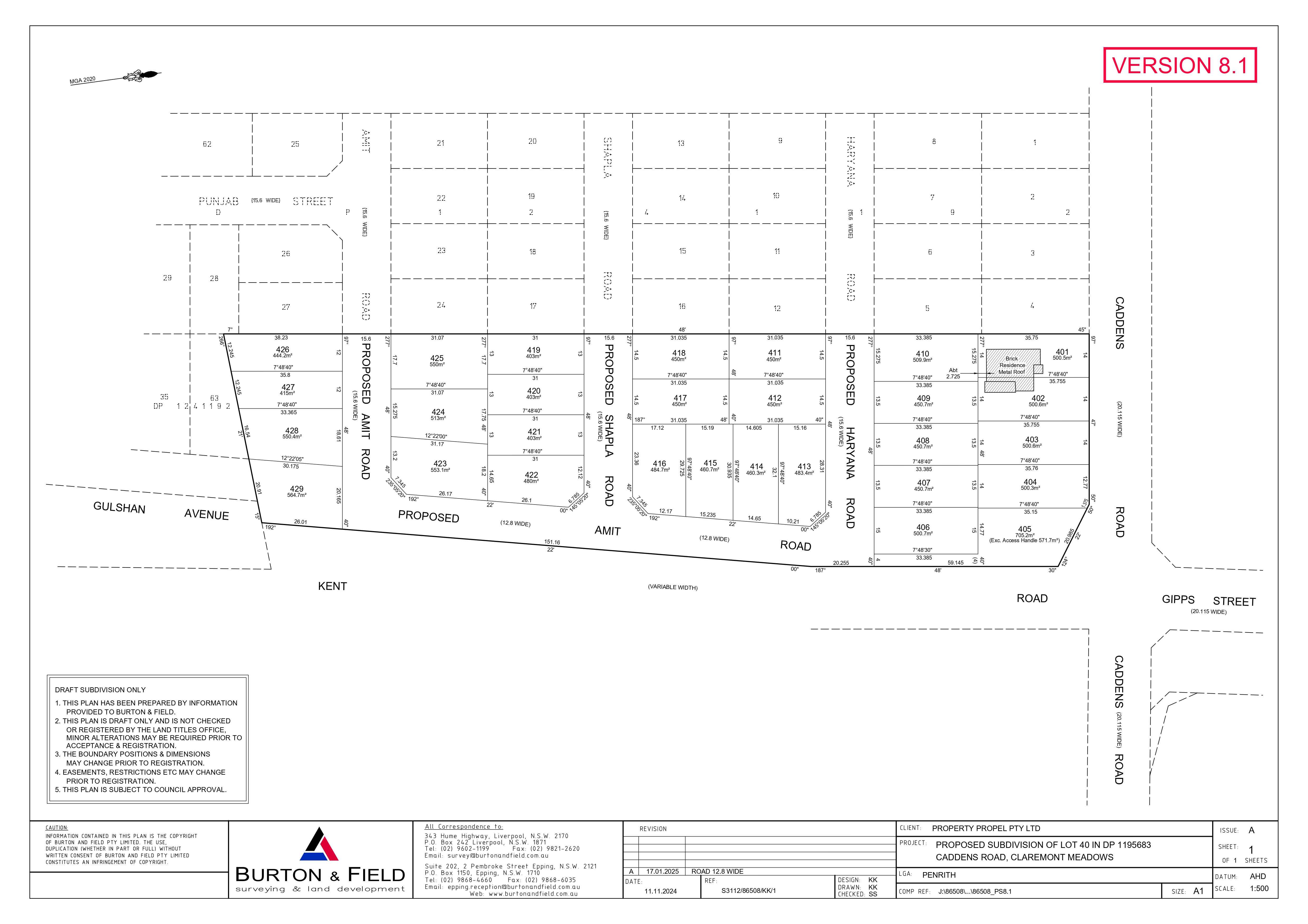 332 Caddens Road - Claremont Meadows Masterplan