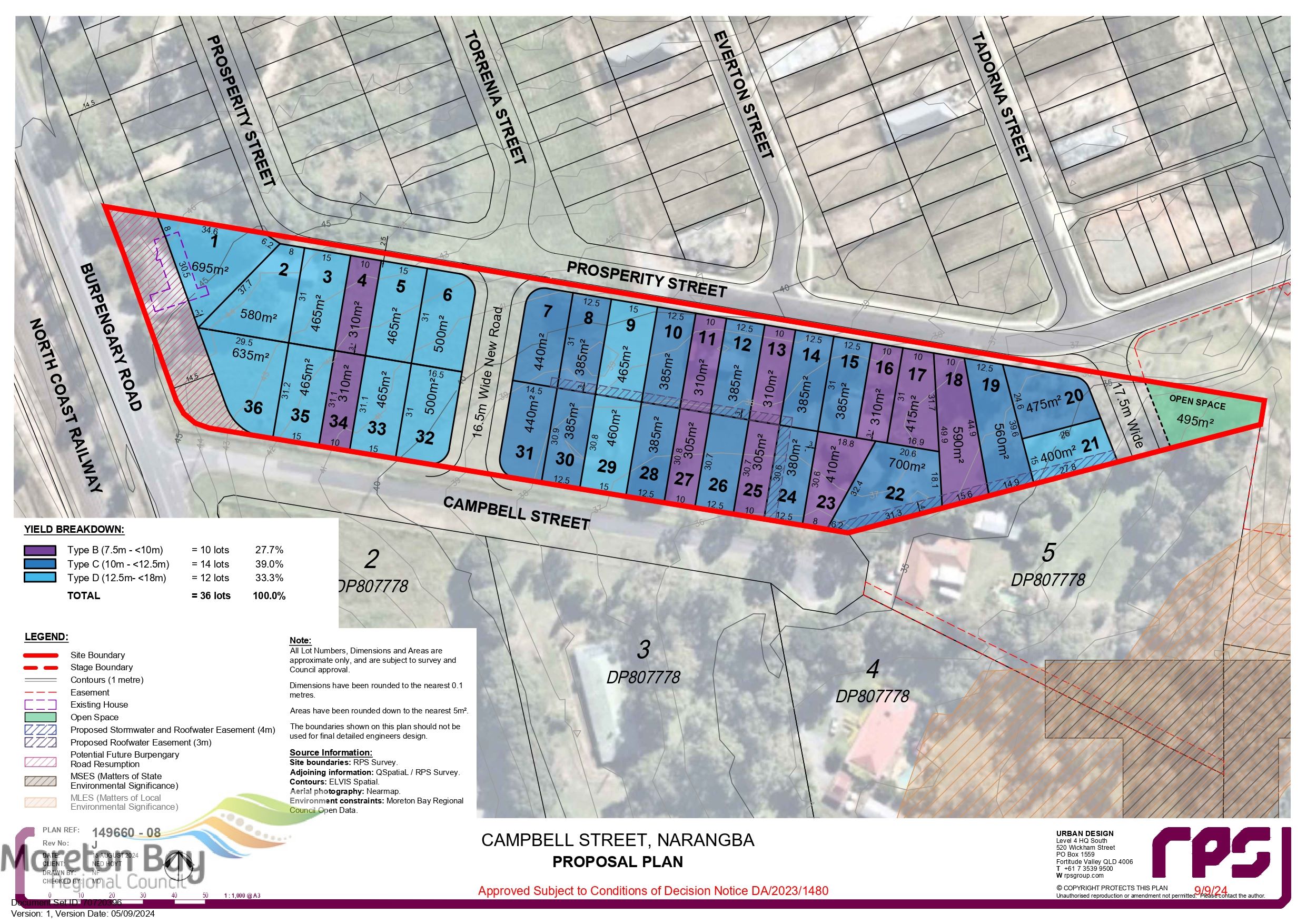 337 Burpengary Road & 7-19 Campbell Street - Narangba Masterplan