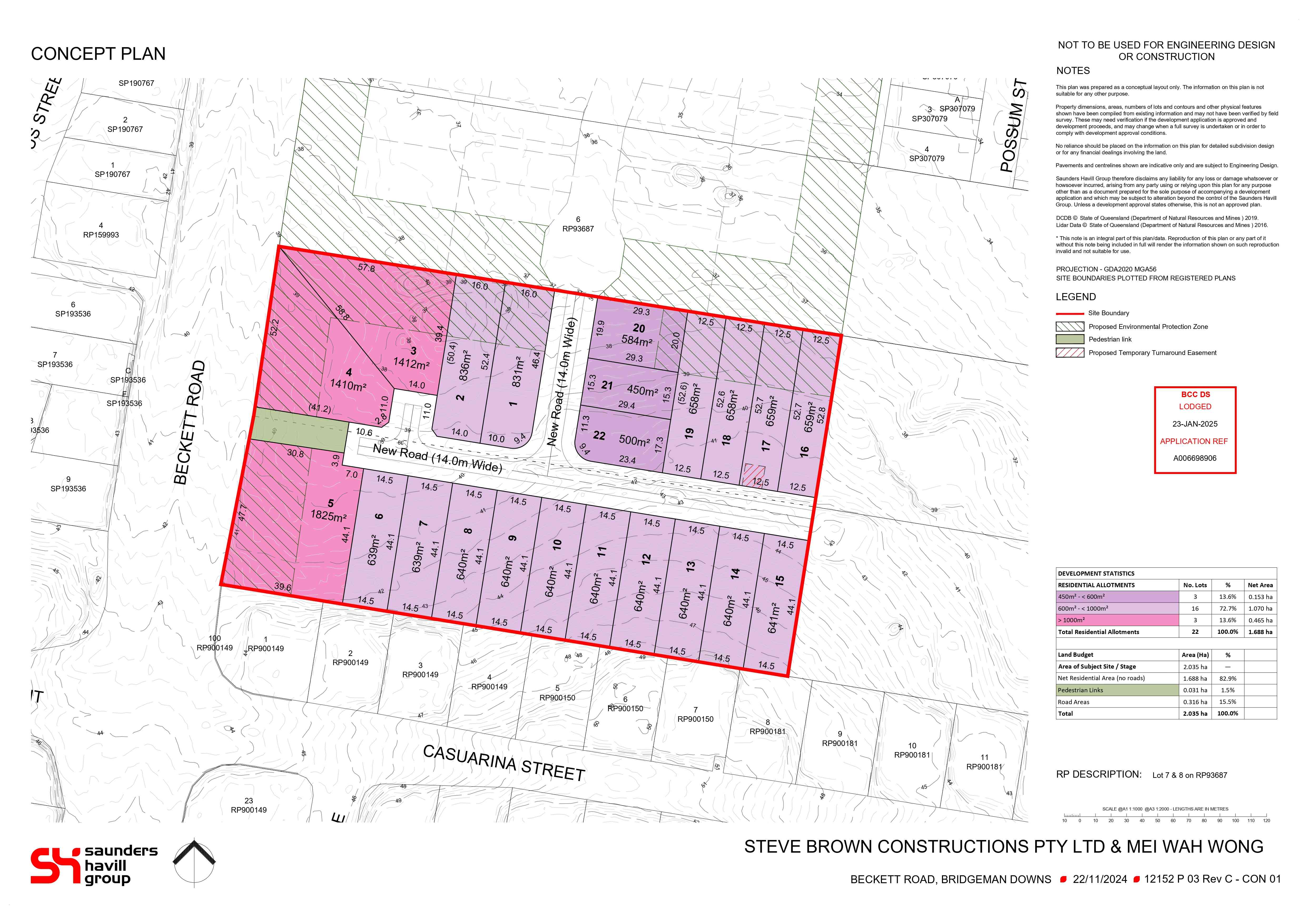 341-349 Beckett Road - Bridgeman Downs Masterplan