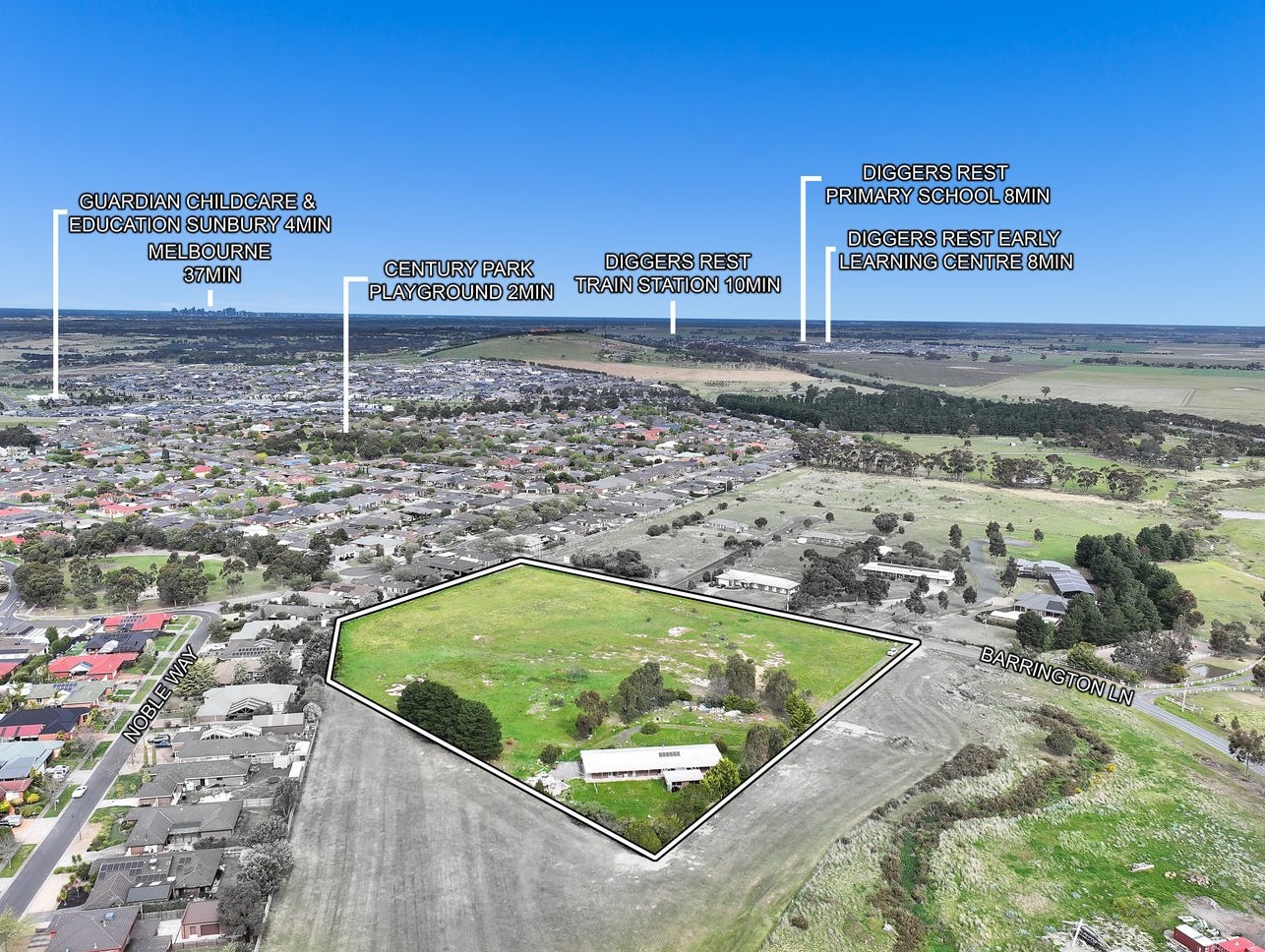 35 Barrington Lane - Sunbury Aerial
