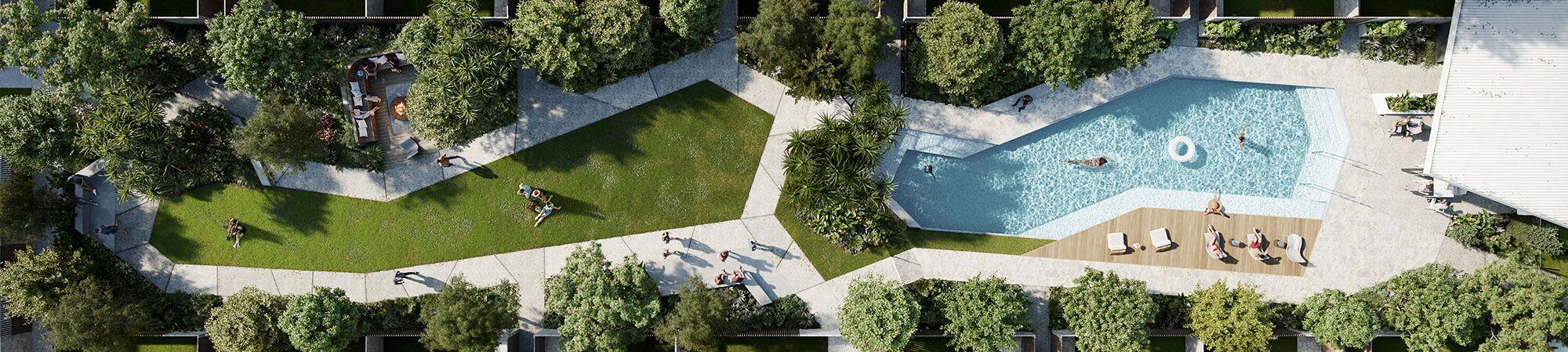 35 Grant Avenue Townhomes - Hope Island Pool and Park