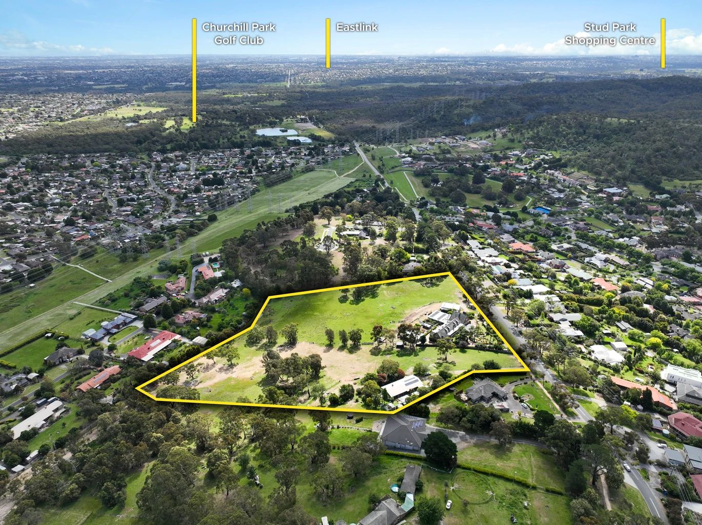 35-43 Churchill Park Drive - Endeavour Hills Aerial
