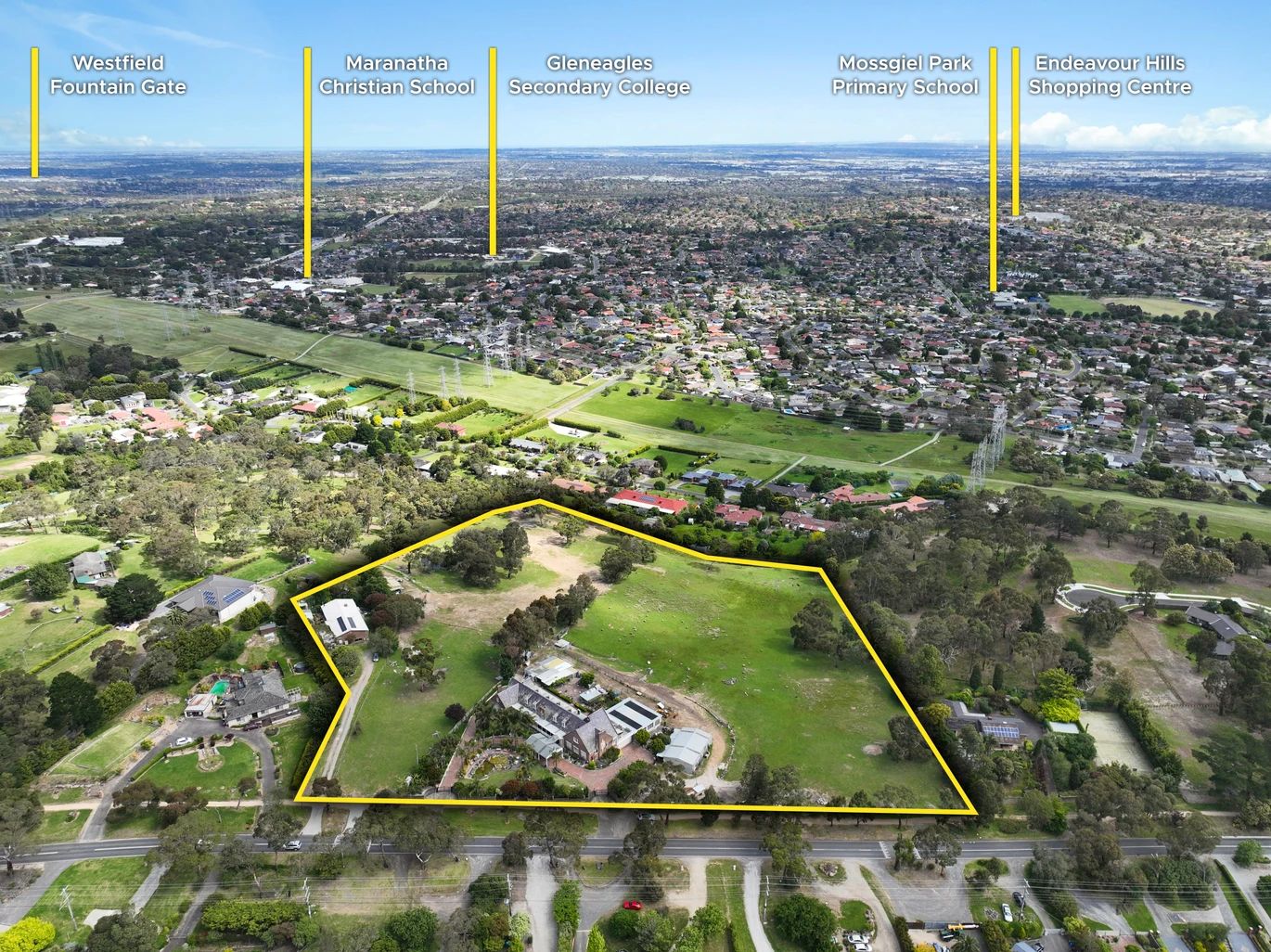 35-43 Churchill Park Drive - Endeavour Hills Aerial
