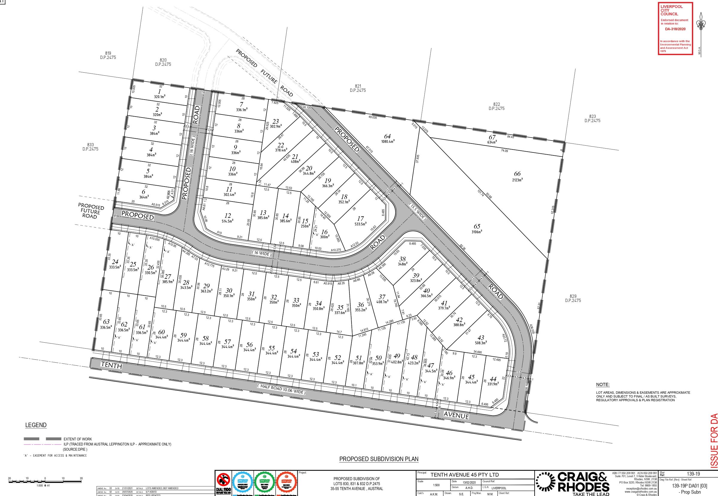 35-55 Tenth Avenue - Austral Masterplan